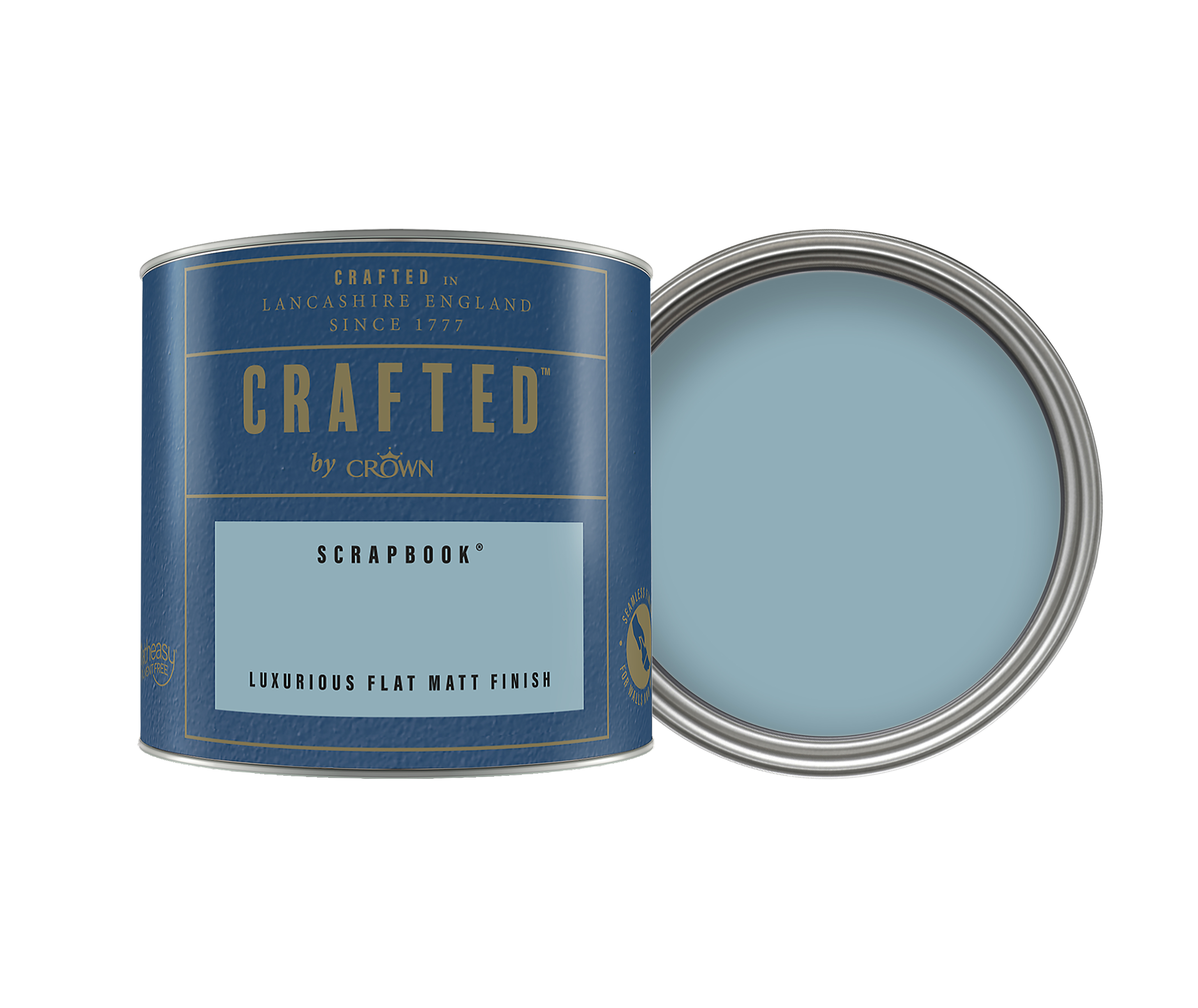 Crown Crafted Flat Matt Emulsion Paint - Scrapbook - 125ml