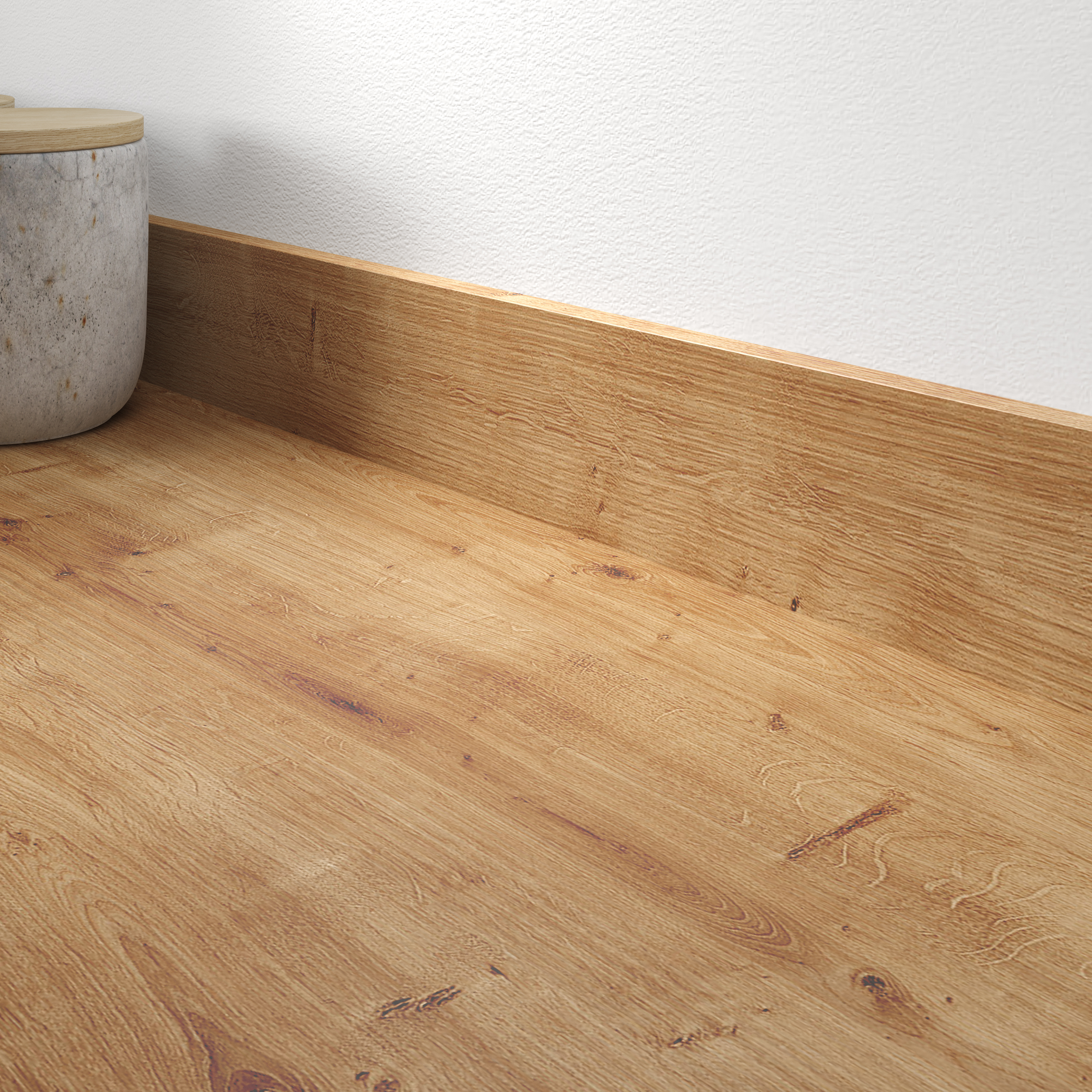 Wickes Laminate Mountain Oak Upstand - 70 x 12 x 3000mm