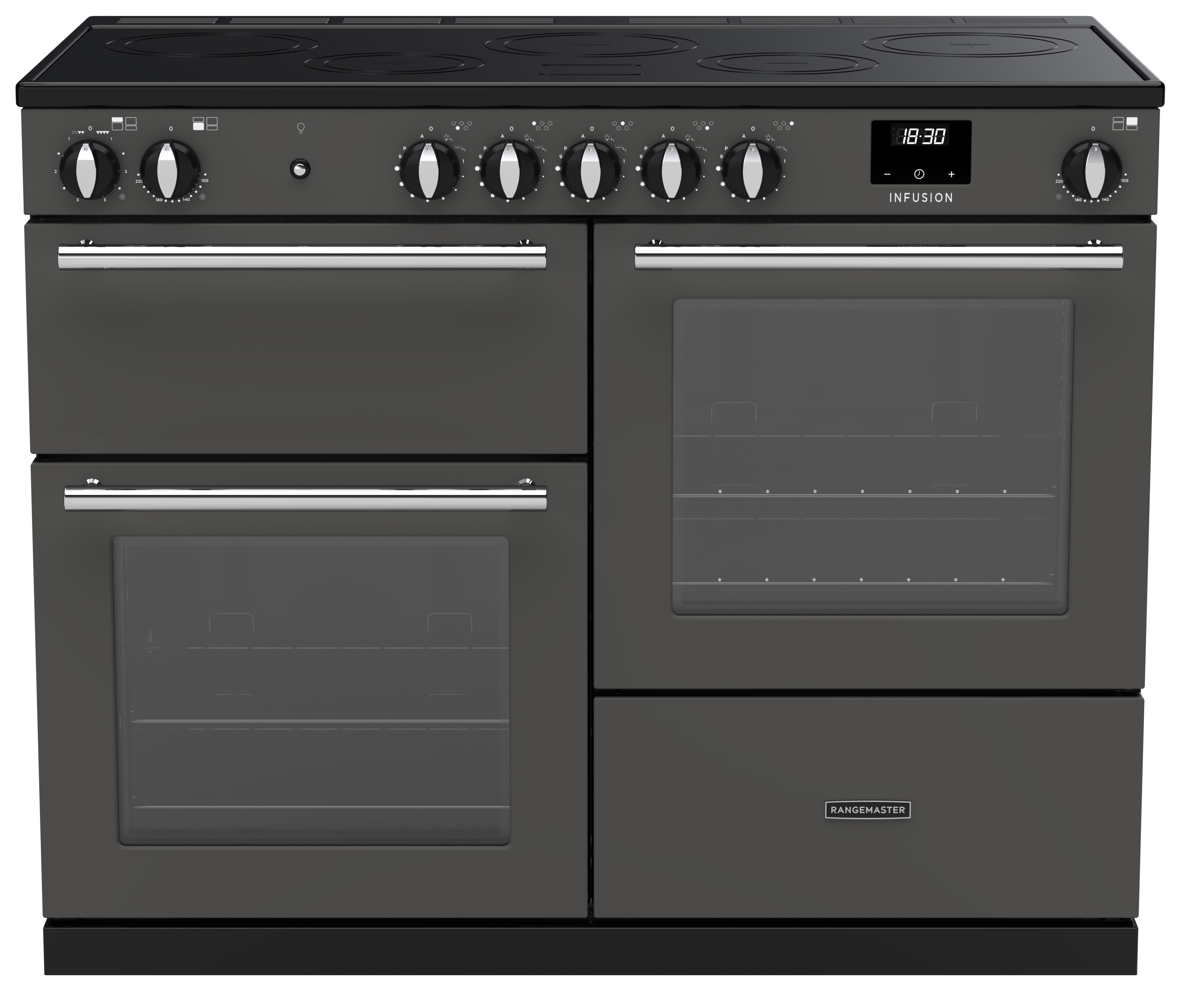 Rangemaster Infusion 110cm Induction Rangecooker - Slate