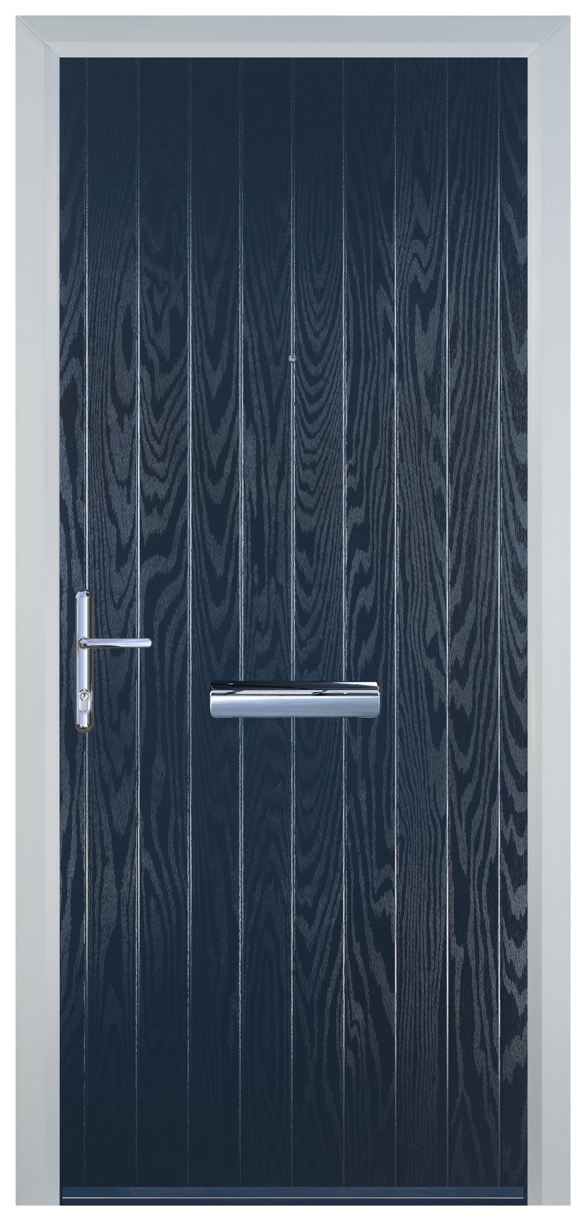 Door-Stop Cottage Blue Right Hand FD30 Fire Door Set - 2079mm