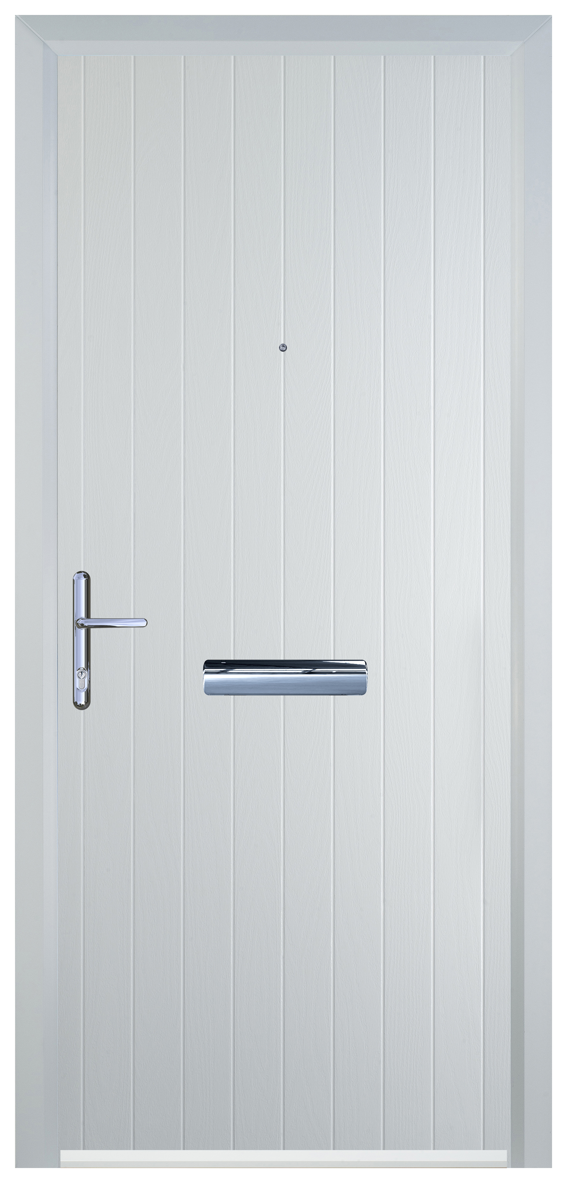 Door-Stop Cottage White Right Hand FD30 Fire Door Set - 850 x 2090mm