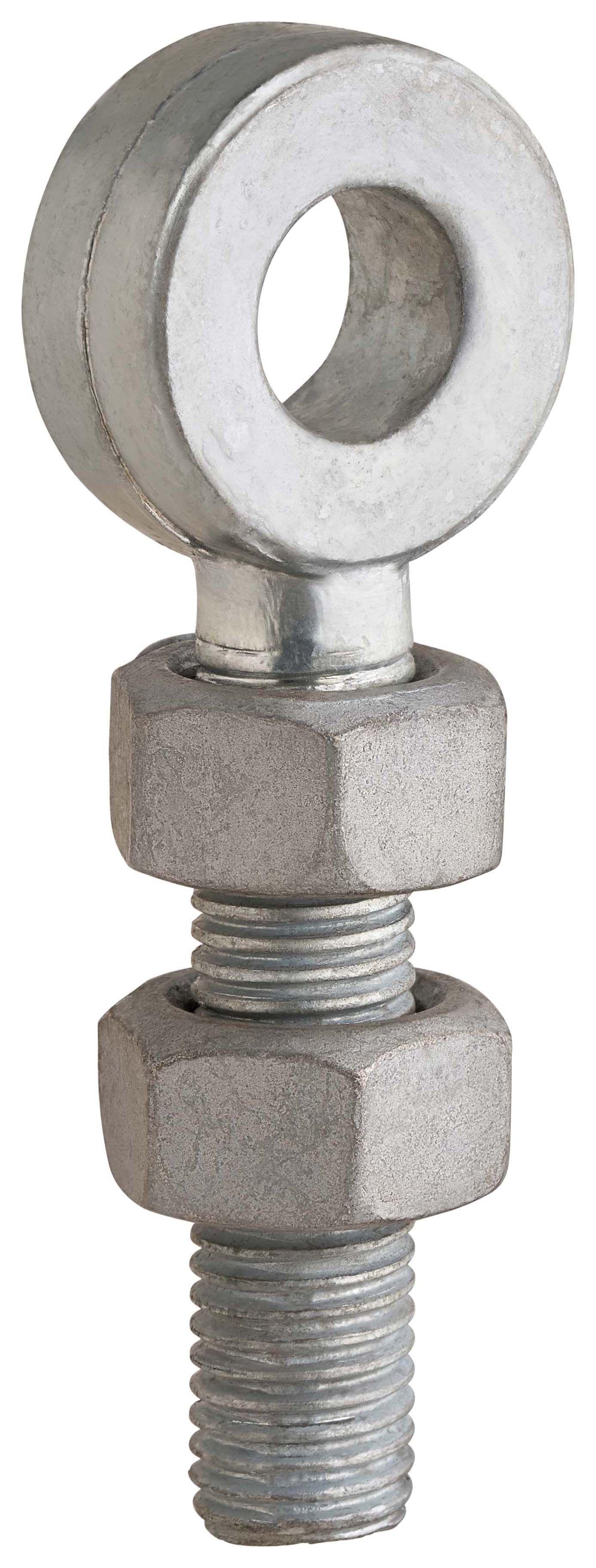 Galvanised Adjustable Gate Eye - 125mm