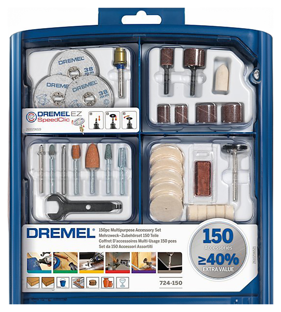 Dremel 150 Piece Accessory Set