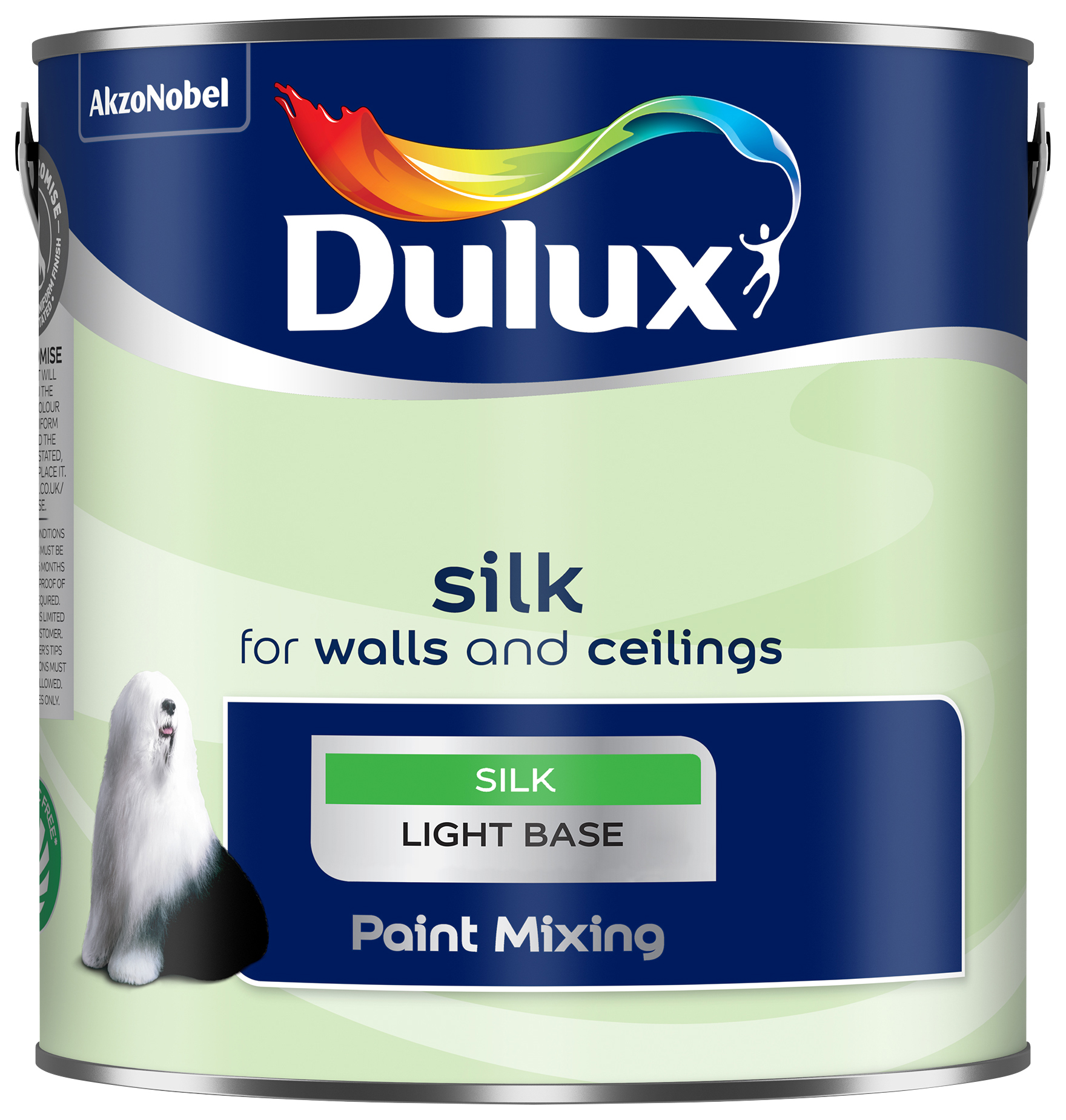 Dulux Colour Mix Silk Light Base - 2.5L