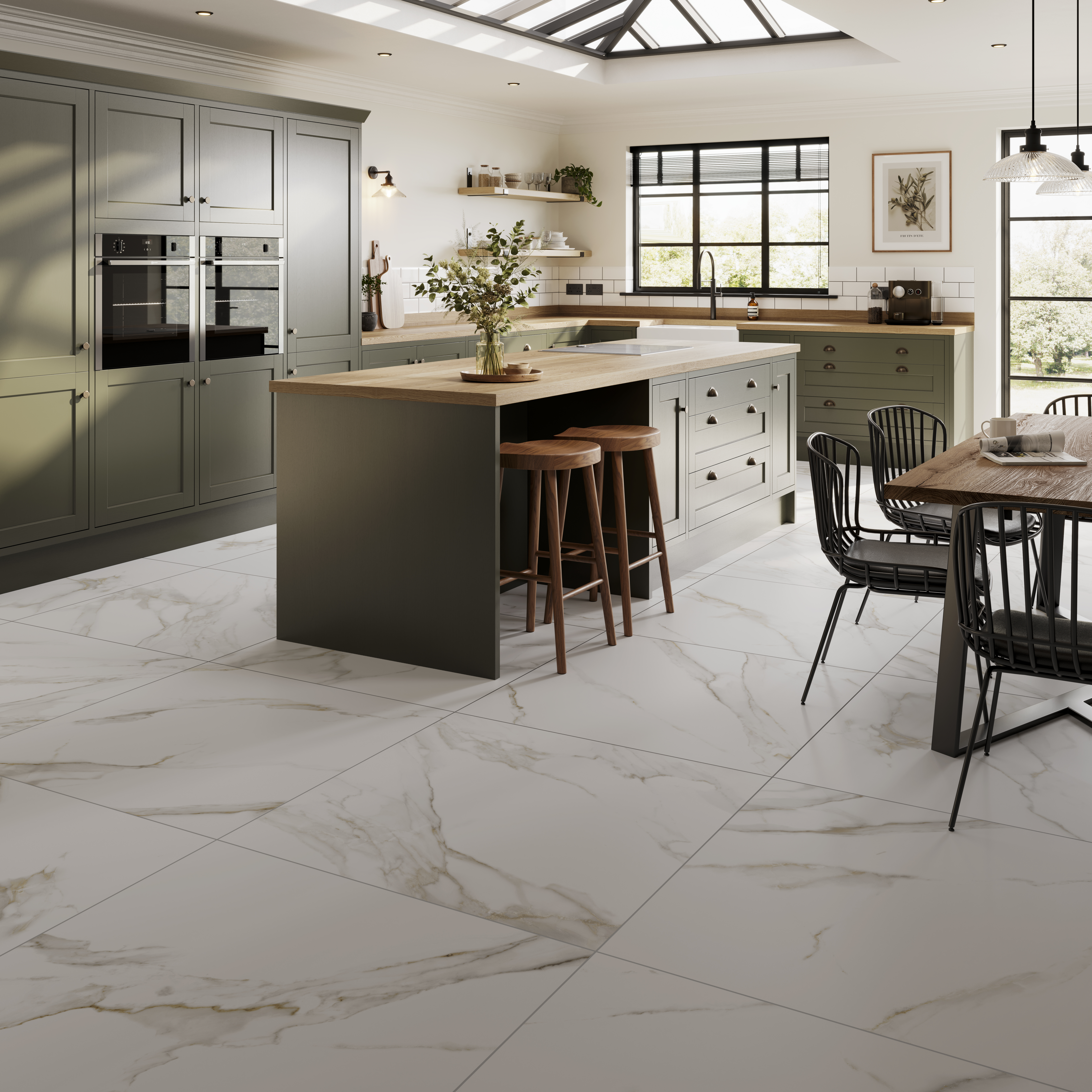 Wickes Boutique Swinton Natural Matt Porcelain Wall &