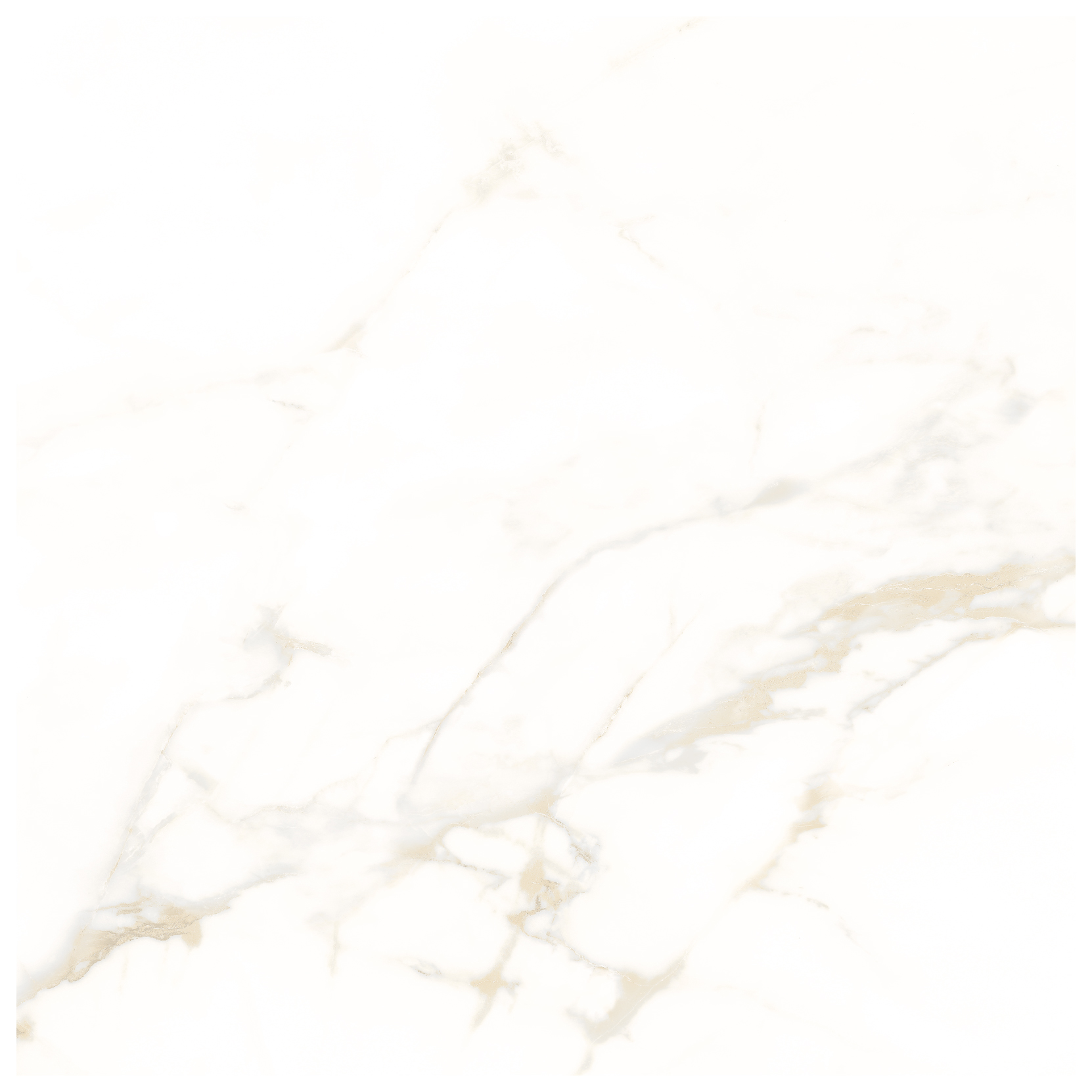 Wickes Boutique Bolero White Matt Porcelain Wall & Floor Tile - Cut Sample