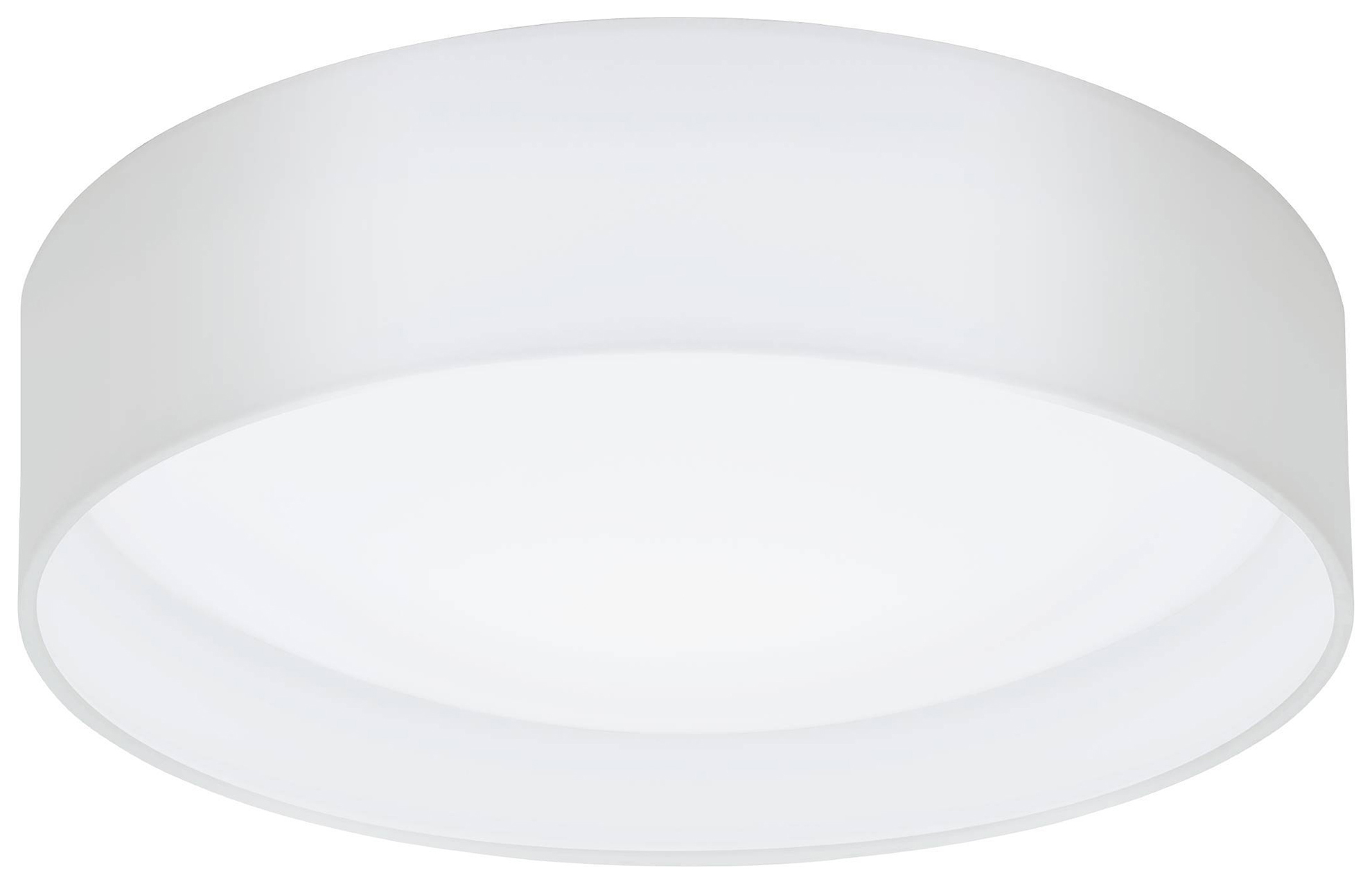 Eglo Pasteri Fabric LED Ceiling Light - White