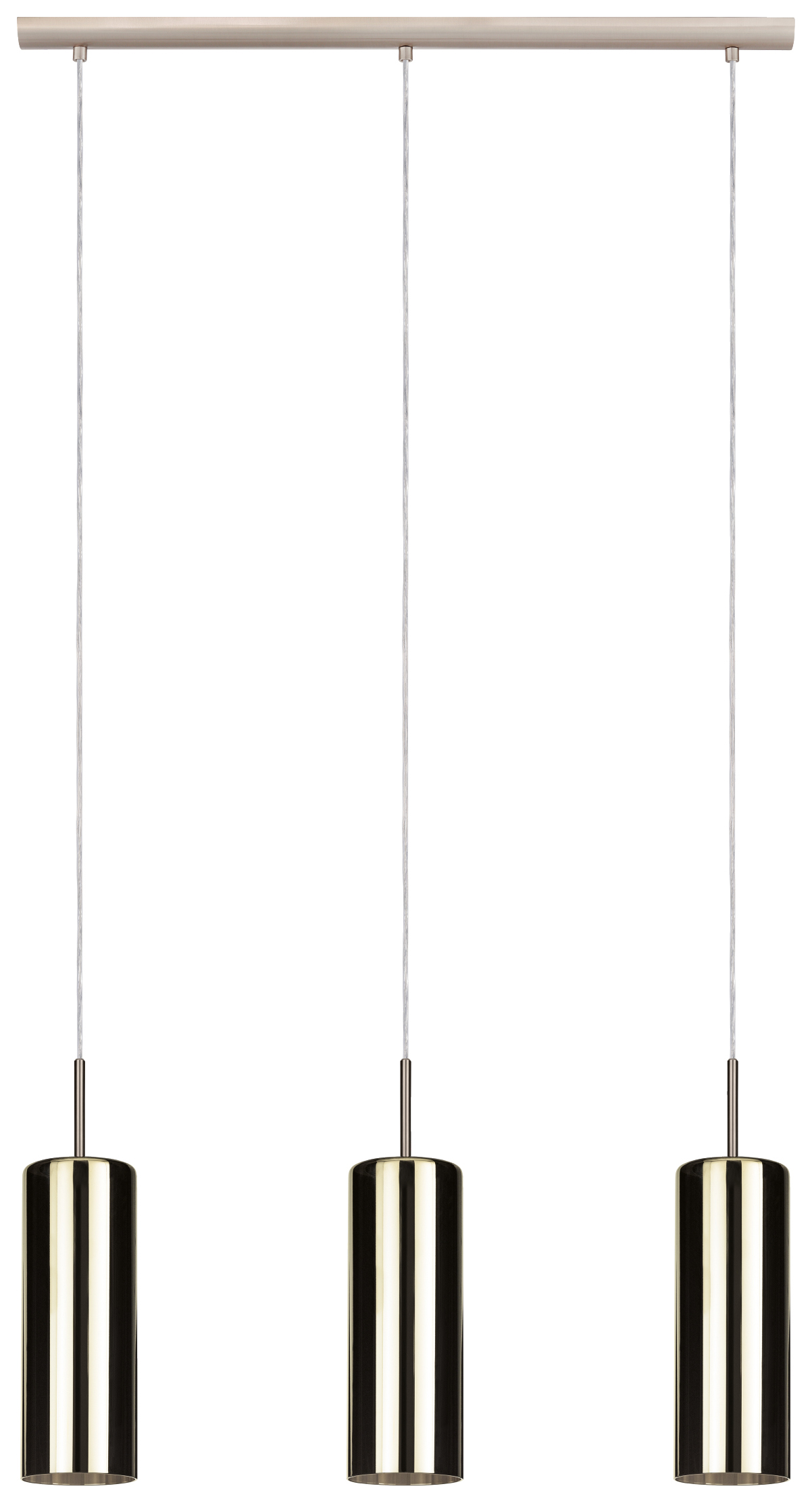 Eglo Selvino 3-Light Pendant Light - Satin Nickel