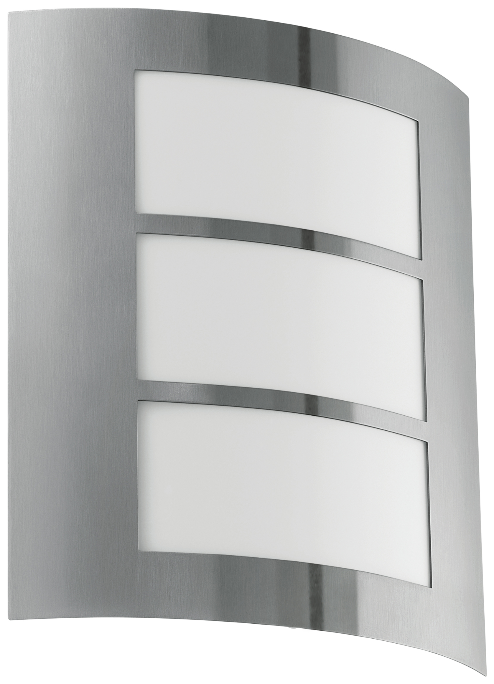 Eglo IP44 City Stainless Steel Outdoor Wall Light