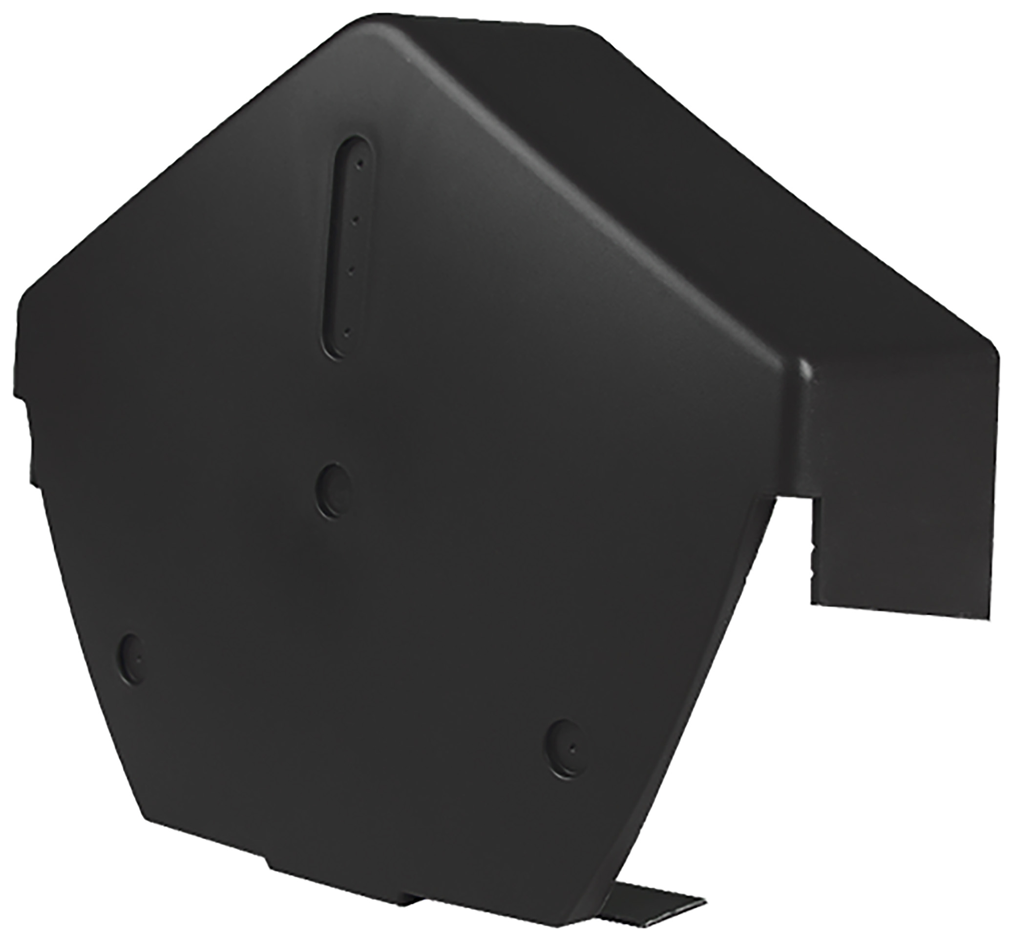 CromaVerge Premium Angled Centre Ridge Cap - Black - Pack of 10