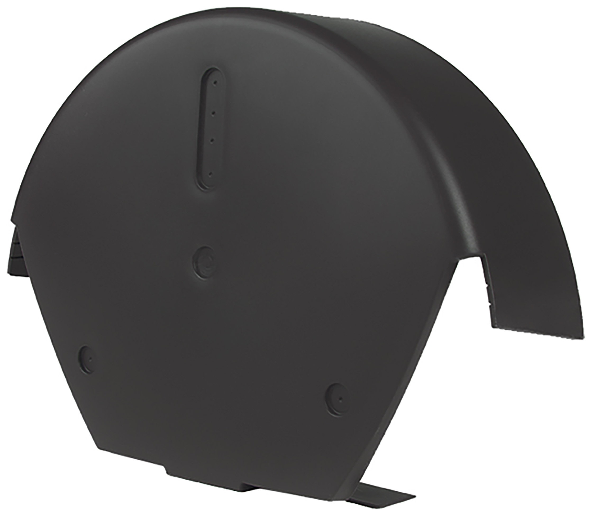 CromaVerge Premium Round Centre Ridge Cap - Black - Pack of 10
