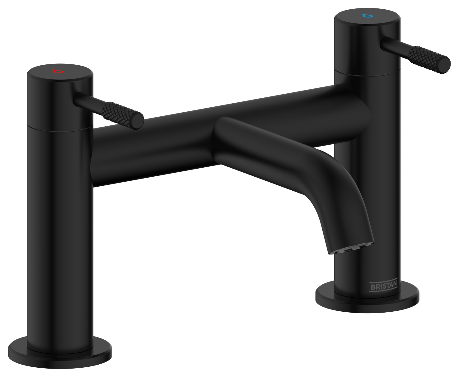 Bristan Molida Bath Filler Tap - Black