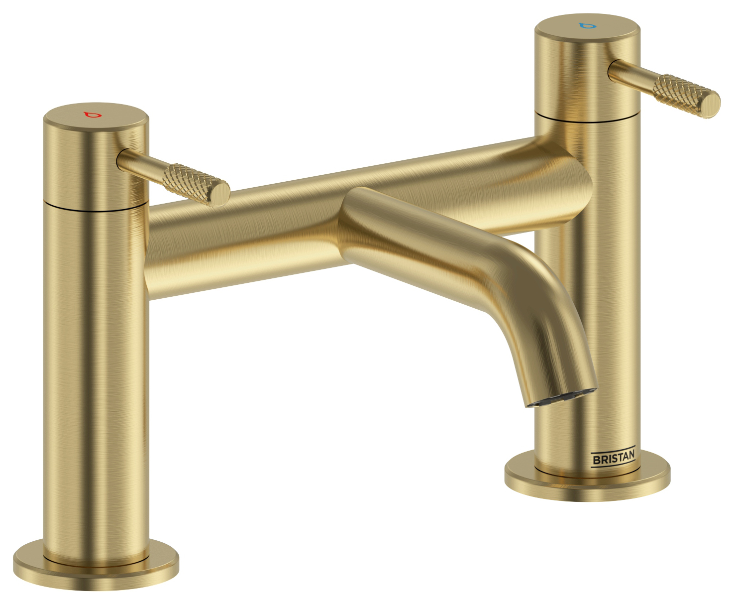 Bristan Molida Bath Filler Tap - Brushed Brass