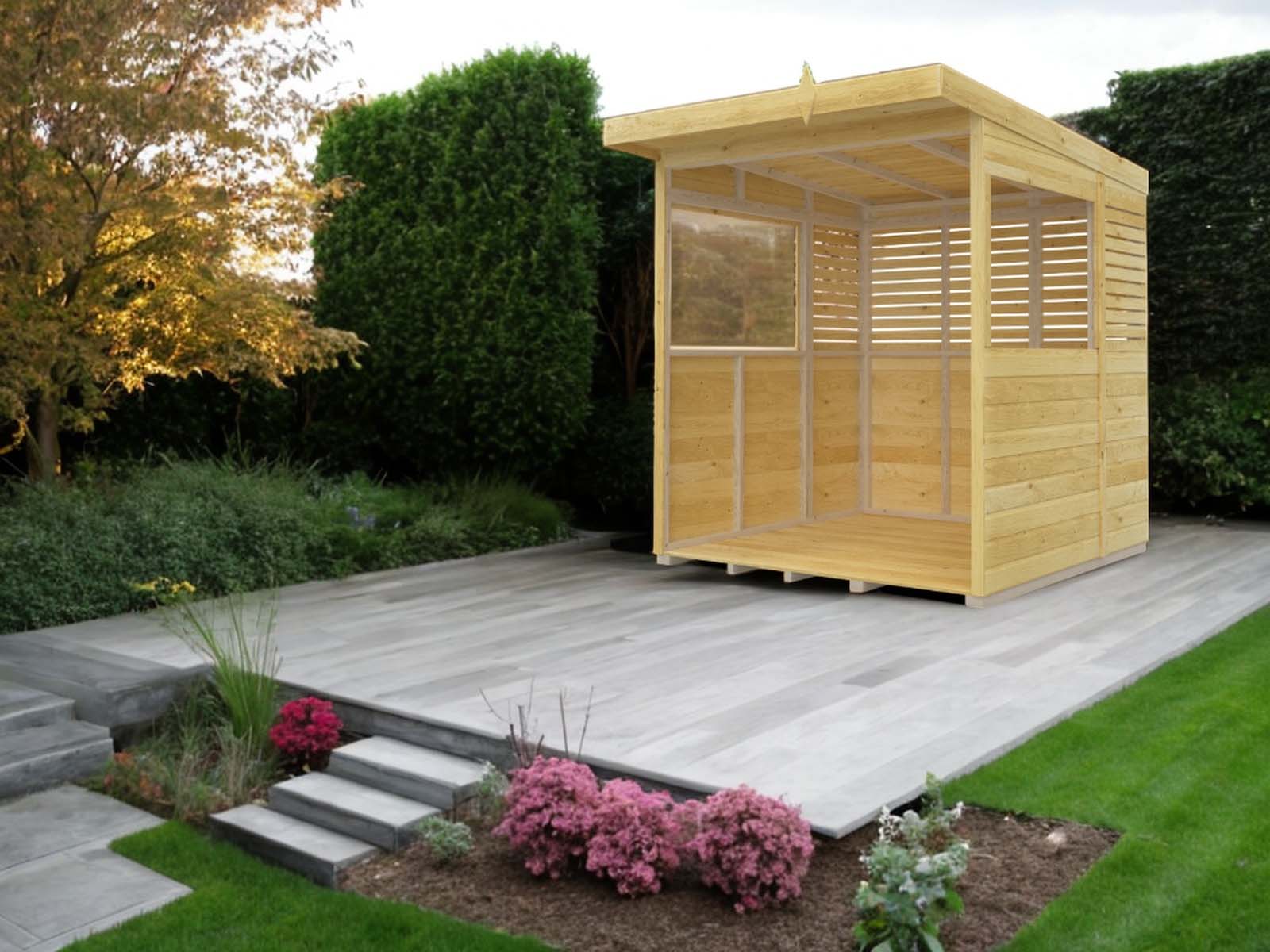 DIY Sheds Timber BBQ/Outdoor Kitchen 6 x 6ft