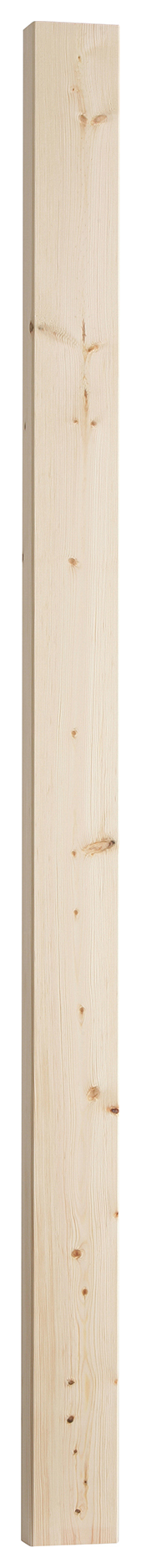 Cheshire Mouldings Pine Half Newel - 1500 x 91 x 41mm