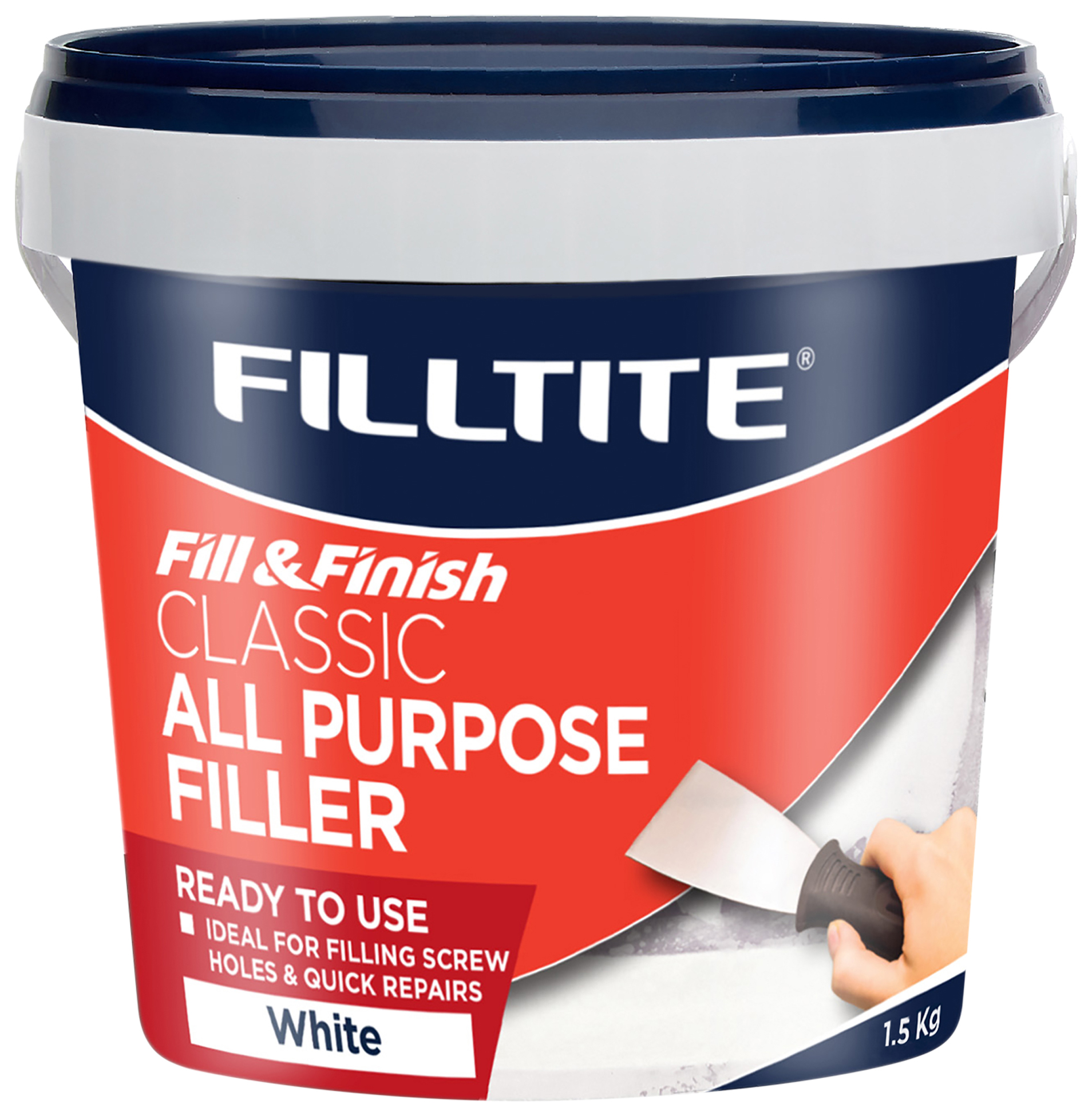 Filltite Fill & Finish Ready Mix Classic Filler - 1.5kg