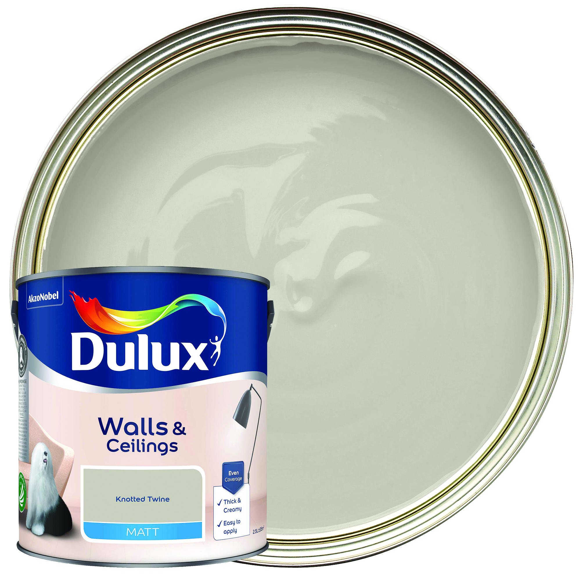 Dulux Matt Emulsion Paint - Knotted Twine -