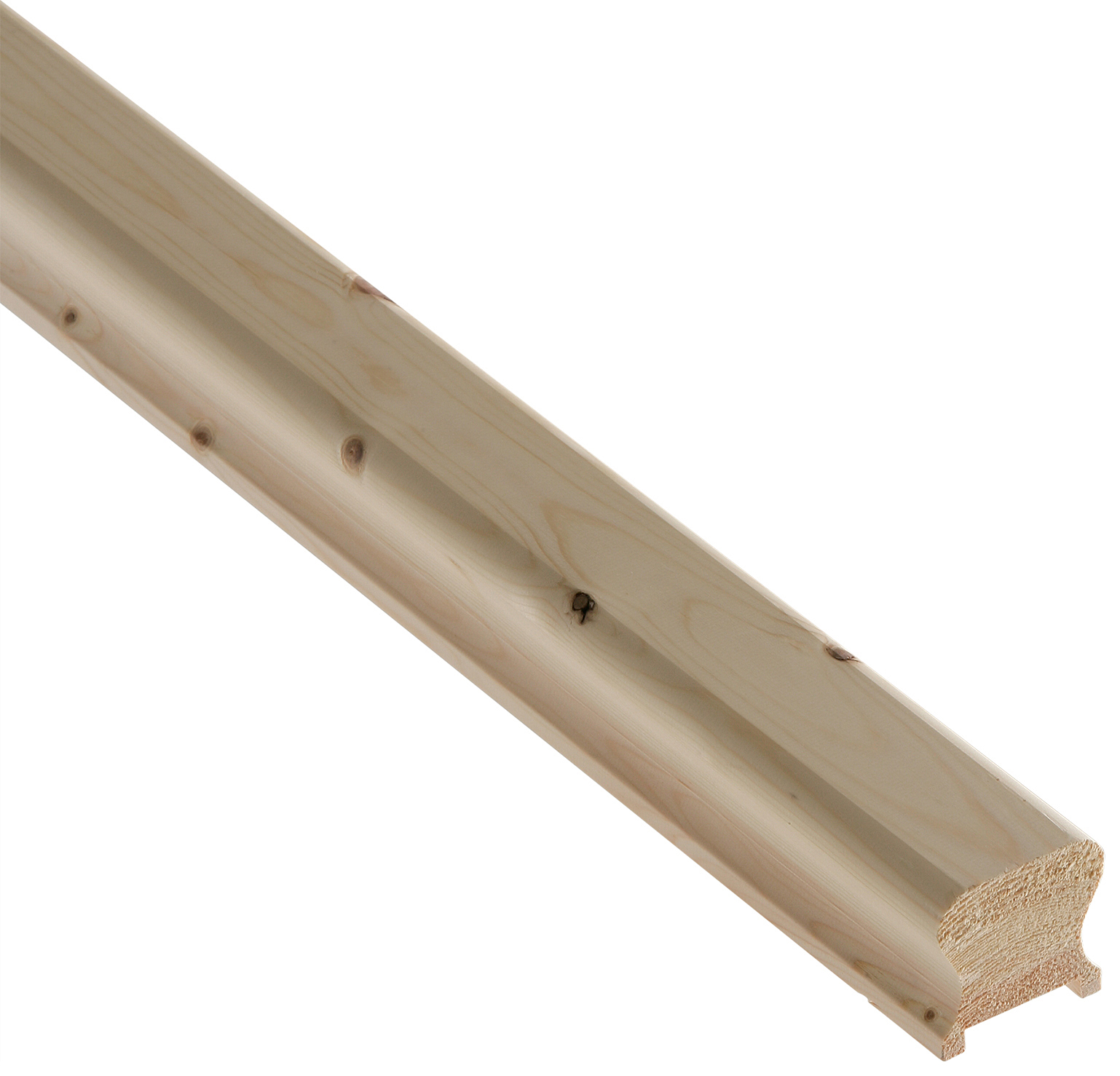 Cheshire Mouldings Pine Handrail for 41mm Spindles - 3.6m