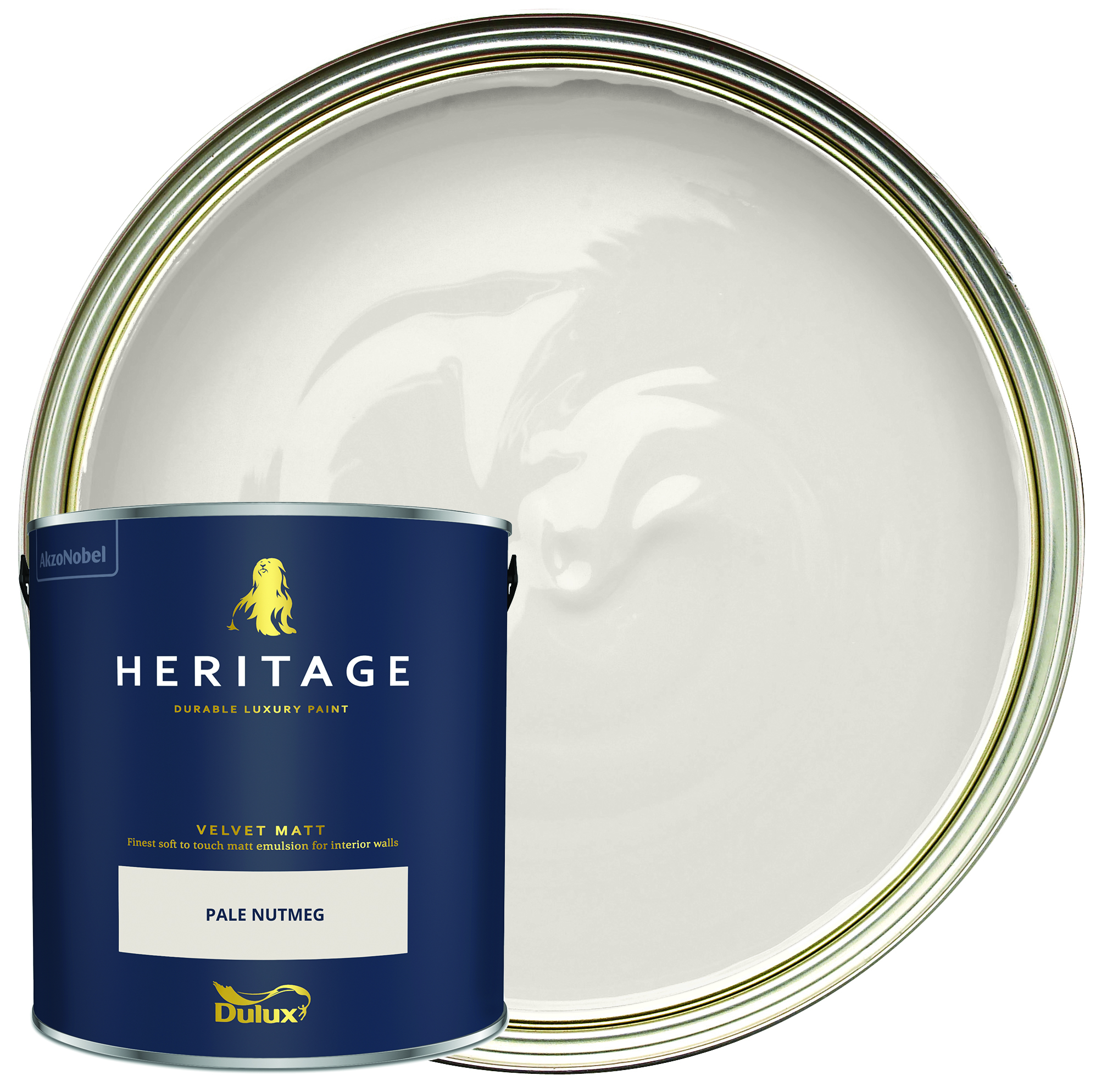Dulux Heritage Matt Emulsion Paint - Pale Nutmeg - 2.5L