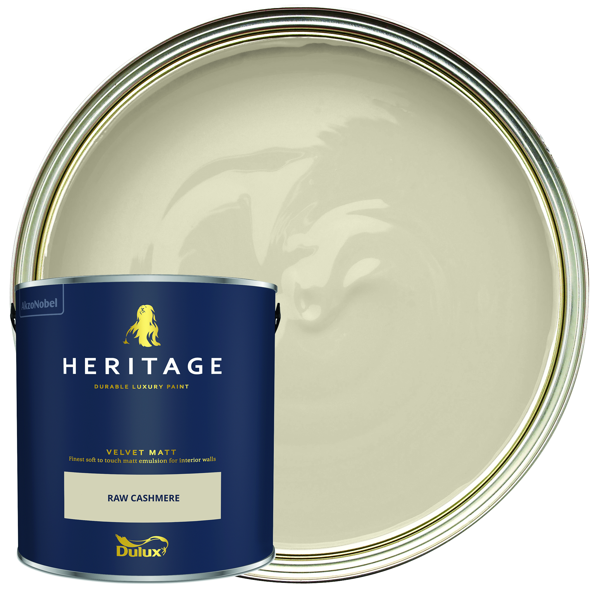 Dulux Heritage Matt Emulsion Paint - Raw Cashmere - 2.5L