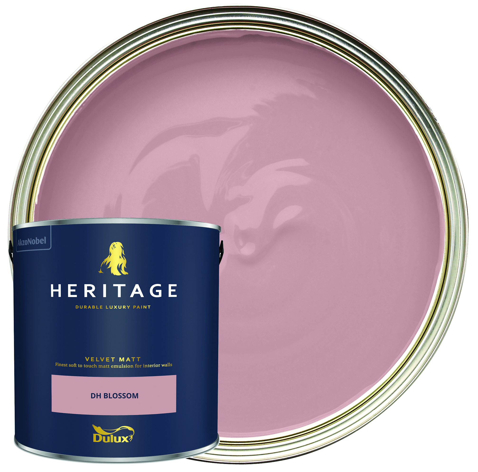 Dulux Heritage Matt Emulsion Paint - DH Blossom - 2.5L