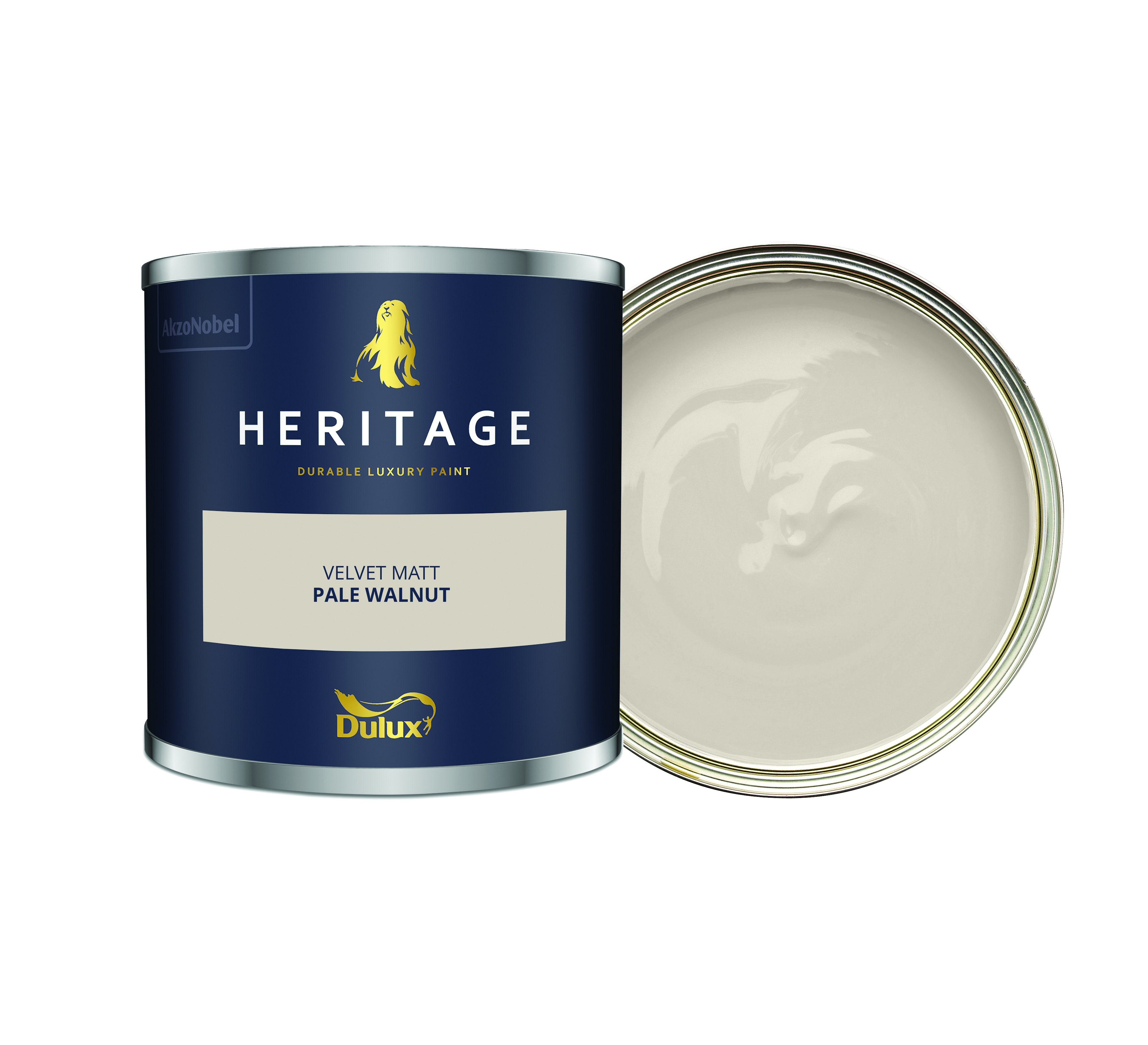 Dulux Heritage Matt Emulsion Paint - Pale Walnut - 125ml