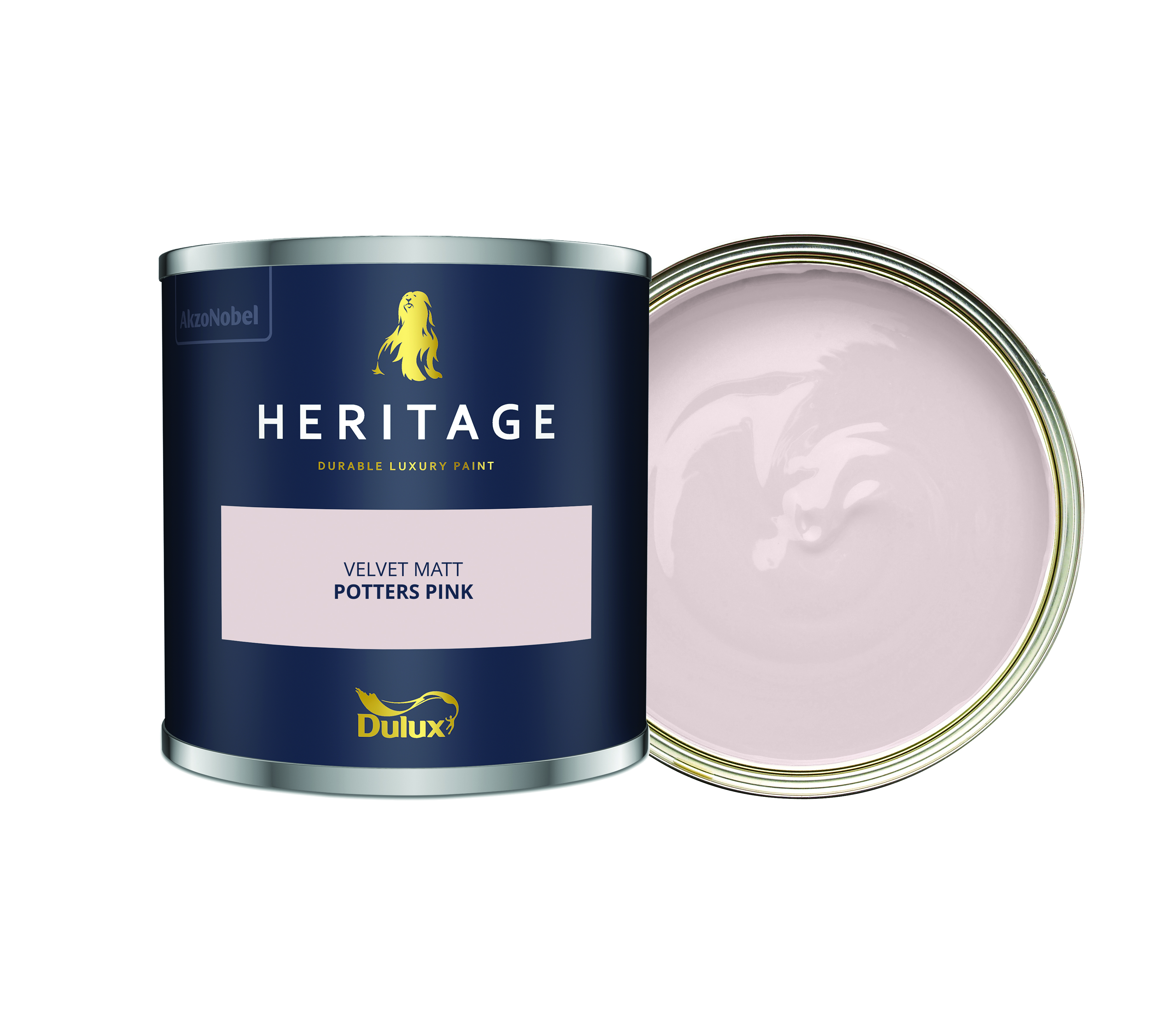 Dulux Heritage Matt Emulsion Paint - Potters Pink - 125ml