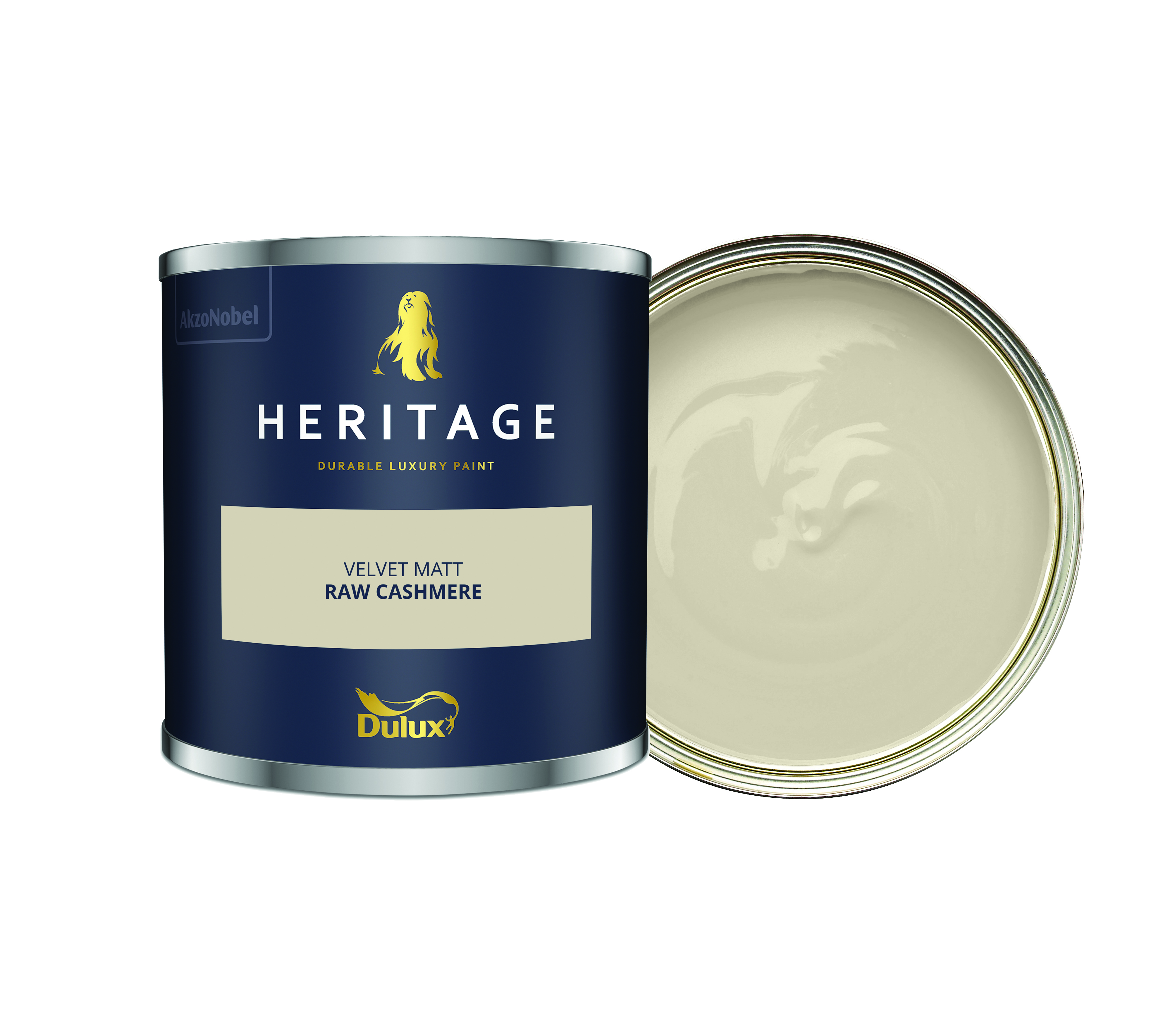Dulux Heritage Matt Raw Emulsion Paint - Cashmere - 125ml