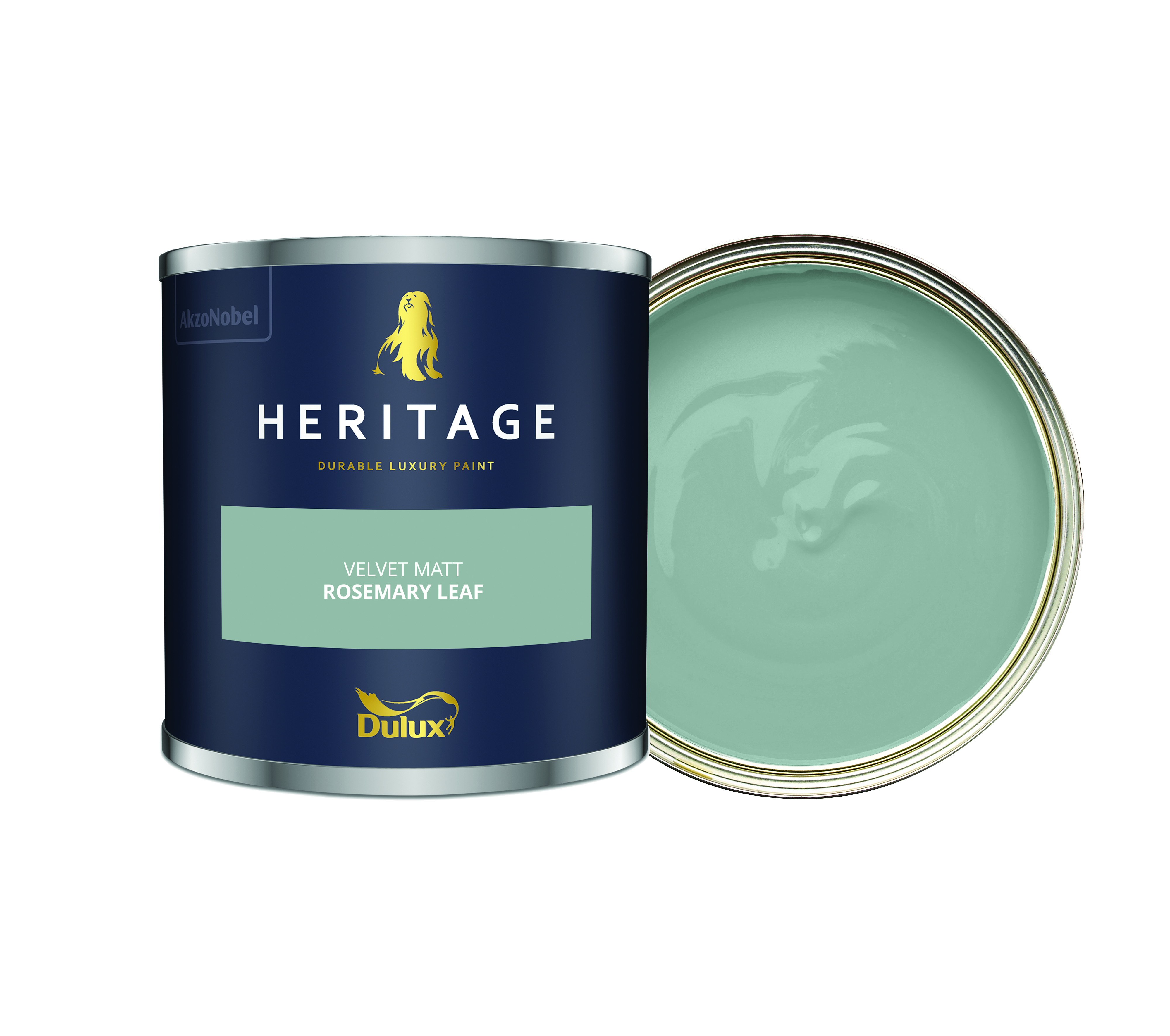 Dulux Heritage Matt Emulsion Paint - Rosemary Leaf - 125ml