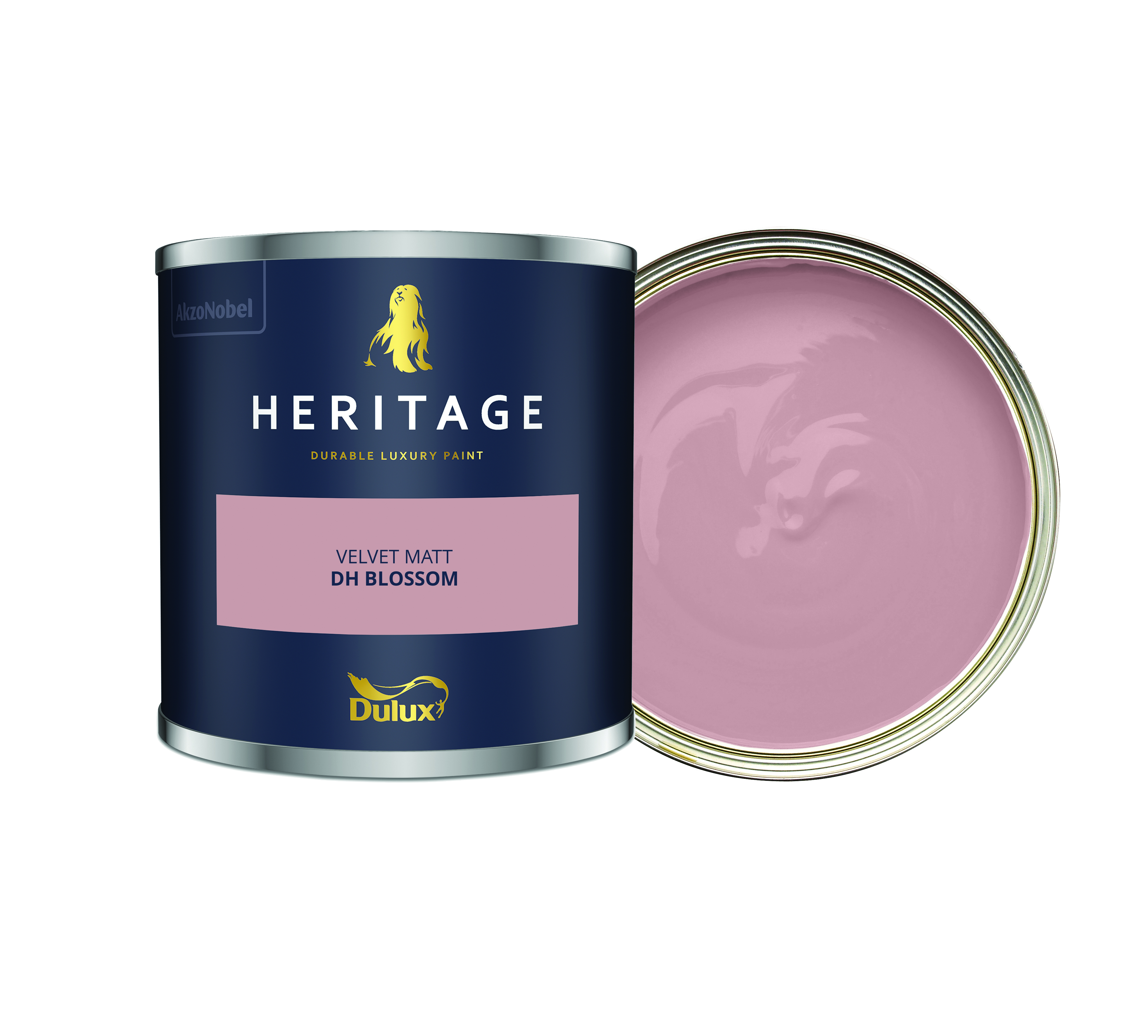 Dulux Heritage Matt Emulsion Paint - DH Blossom - 125ml