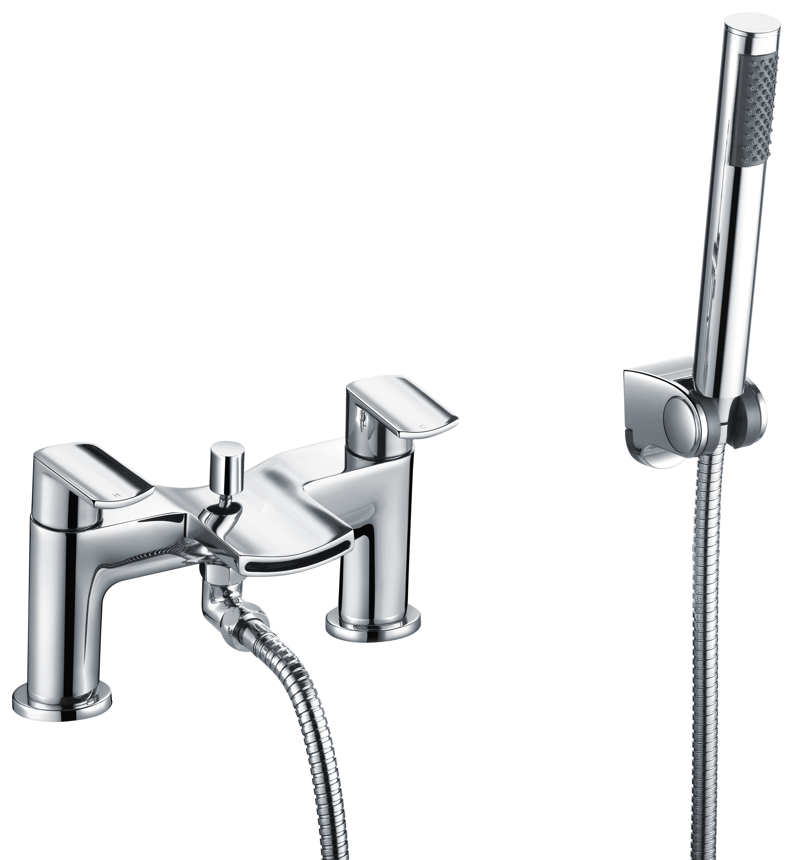 Balterley Lago Bath Shower Mixer Kit - Chrome