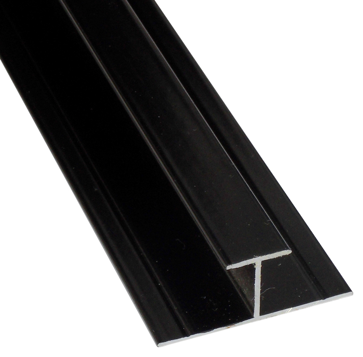 Wetwall Mermaid Black Connecting H-Section Profile - 2400mm