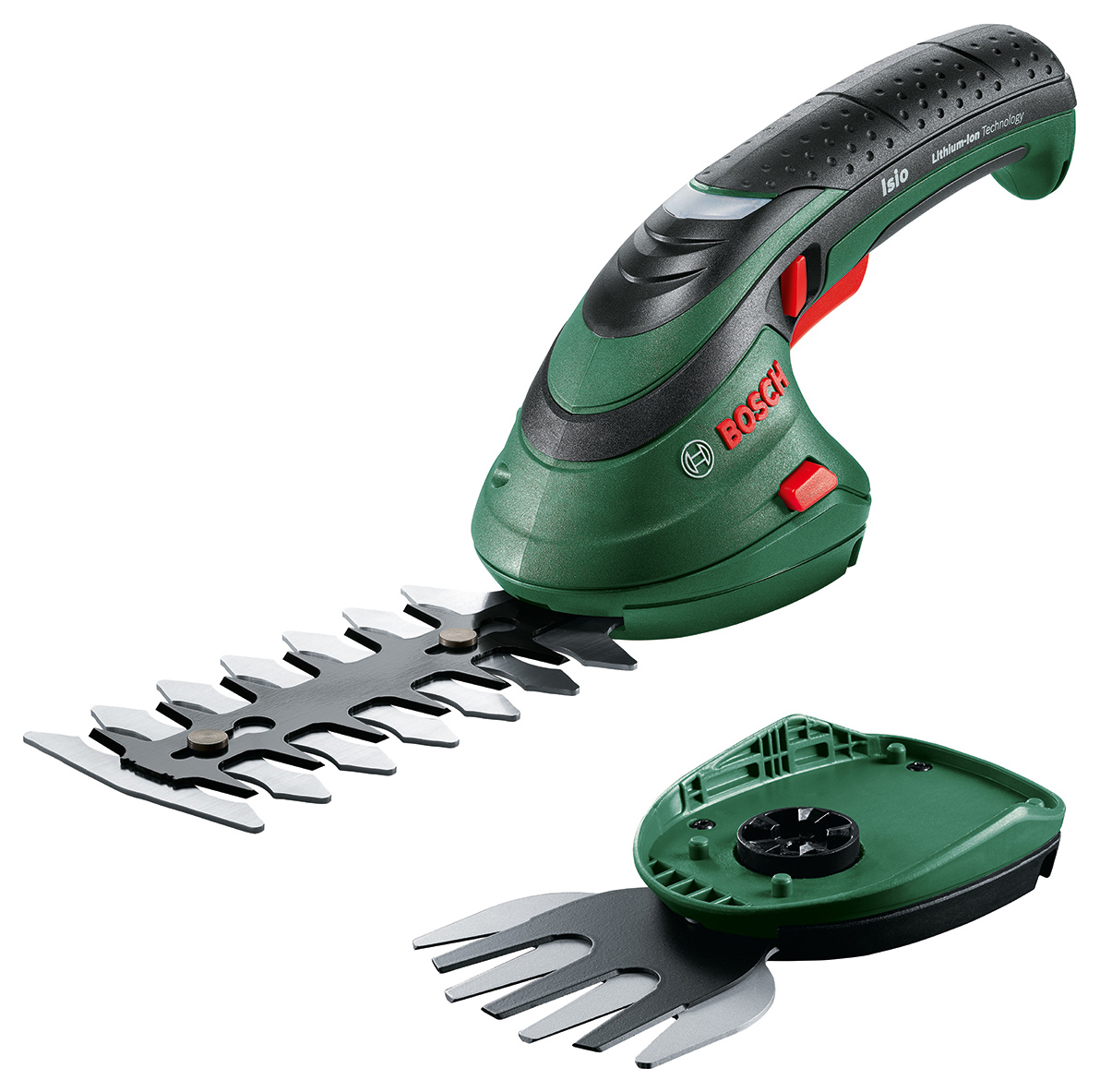 Bosch ISIO Cordless Shrub & Grass Shear Set with Gardening Gloves
