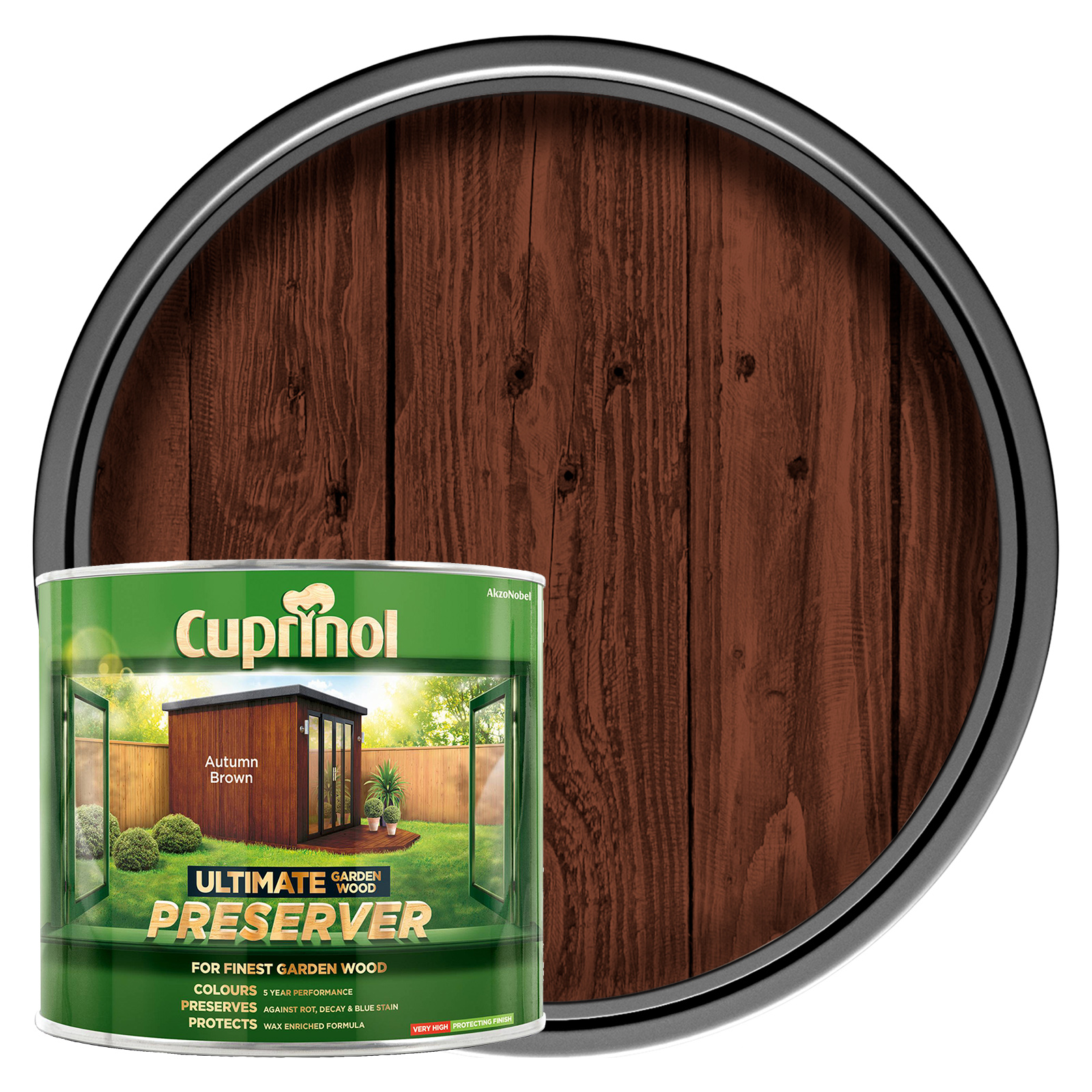 Cuprinol Ultimate Garden Wood Preservative - Autumn Brown