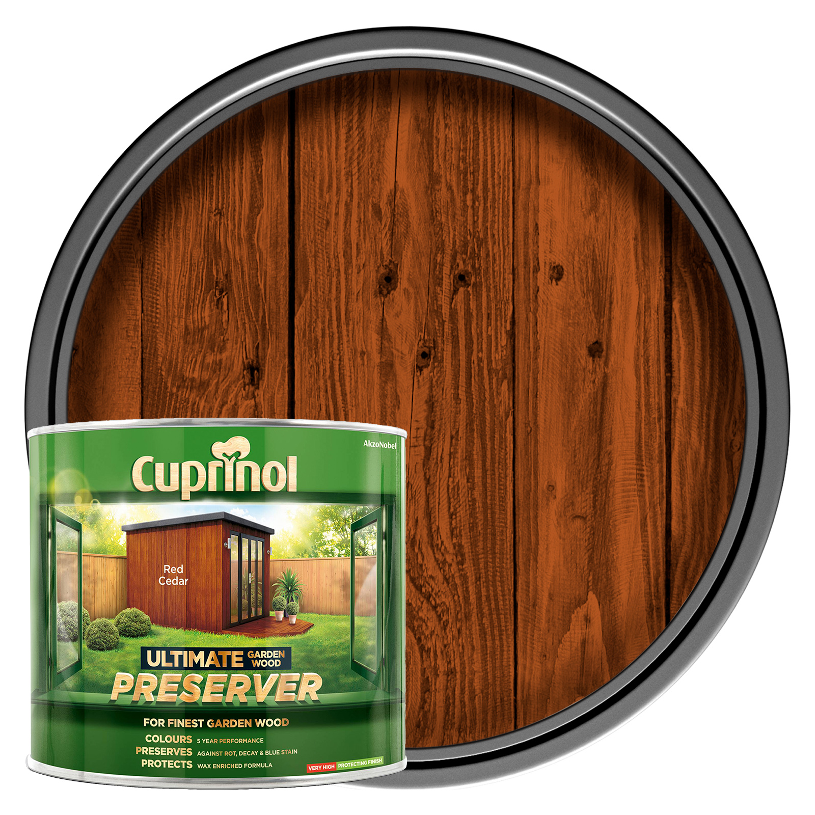 Cuprinol Ultimate Garden Wood Preservative - Red Cedar