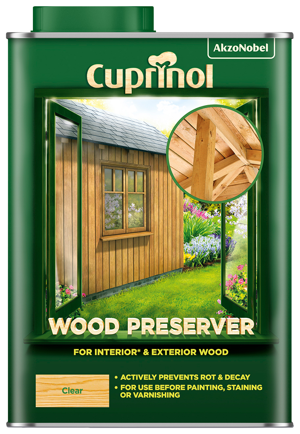 Cuprinol Wood Preserver - Clear - 1L