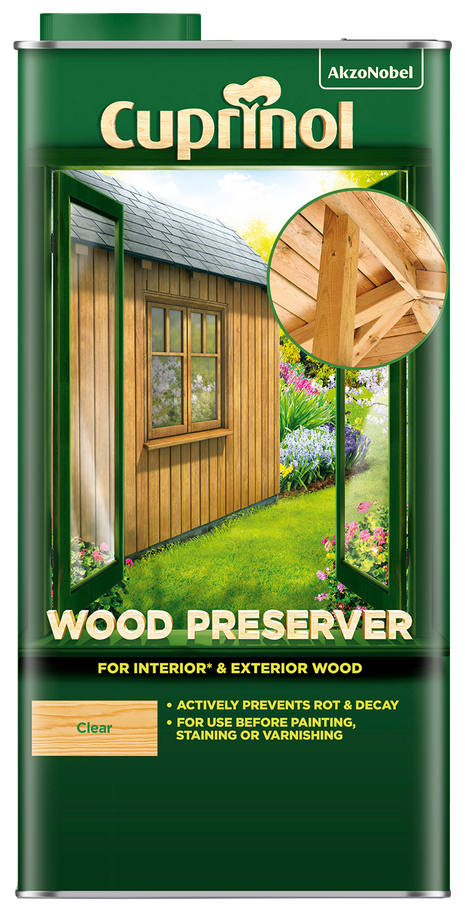 Cuprinol Wood Preserver - Clear 5L