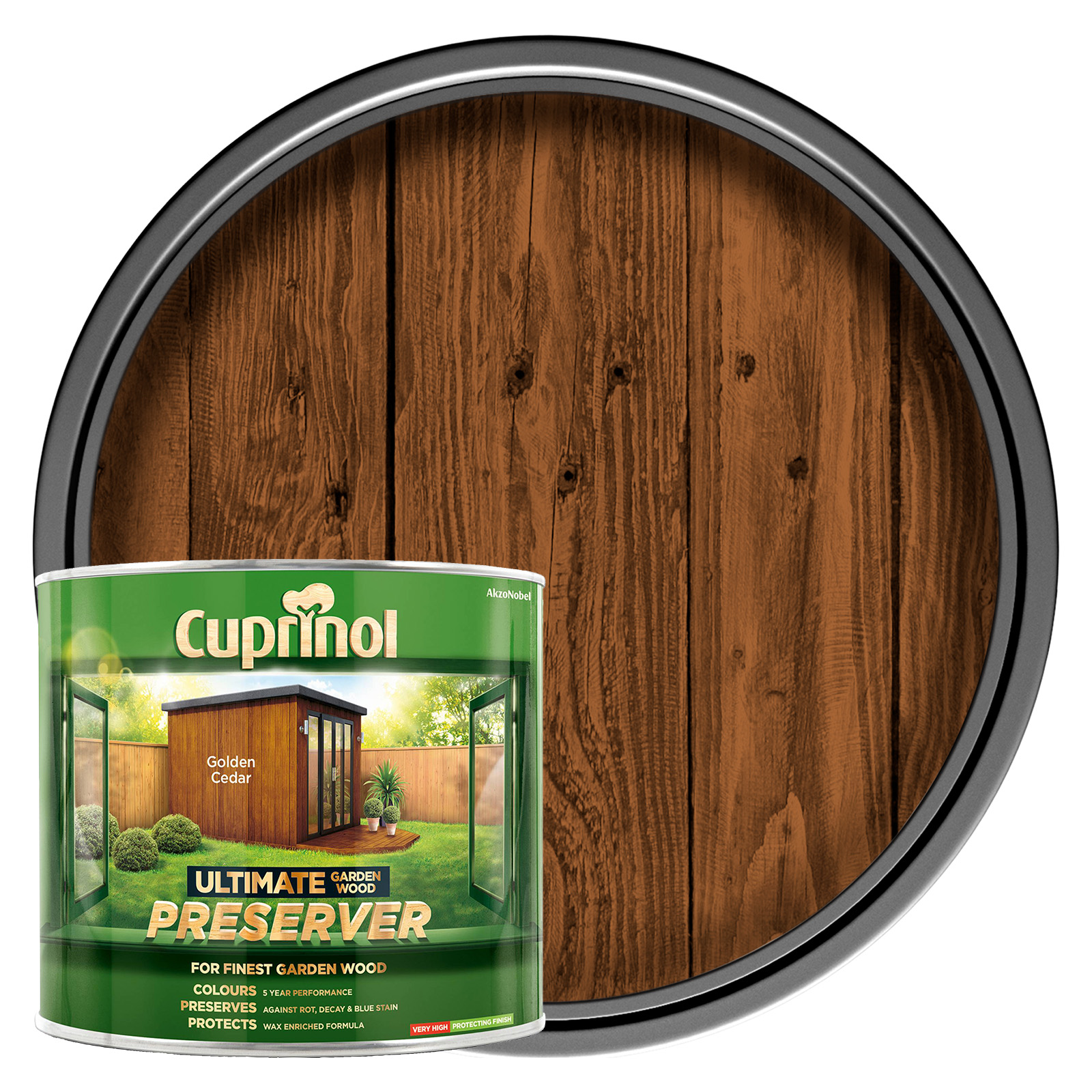 Cuprinol Ultimate Garden Wood Preservative - Golden Cedar