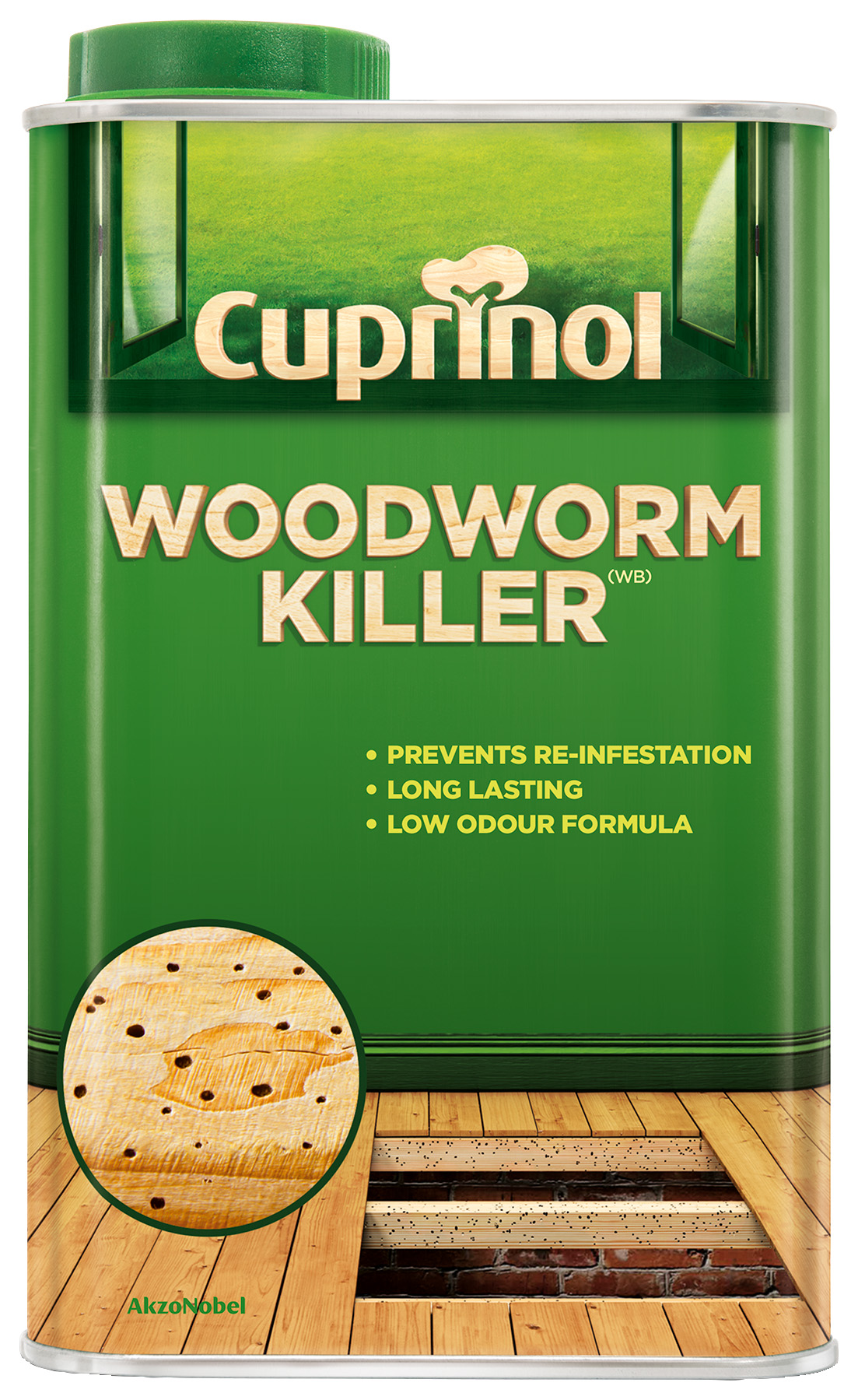 Cuprinol Woodworm Killer Low Odour - 1L