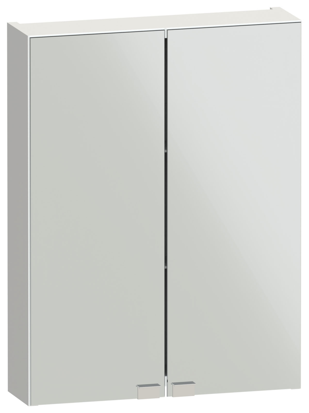 Duarti By Calypso 500mm Slimline Mirrored 2 Door Wall Hung Unit