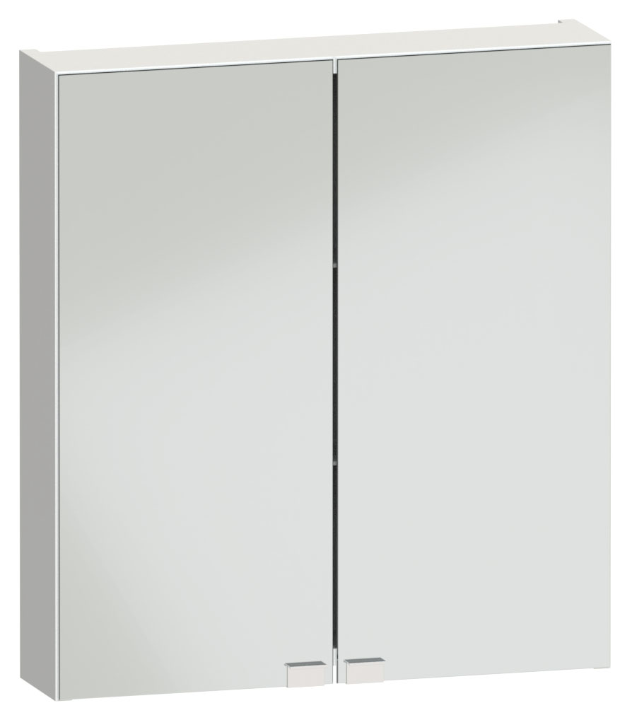 Duarti By Calypso 600mm Slimline Mirrored 2 Door Wall Hung Unit