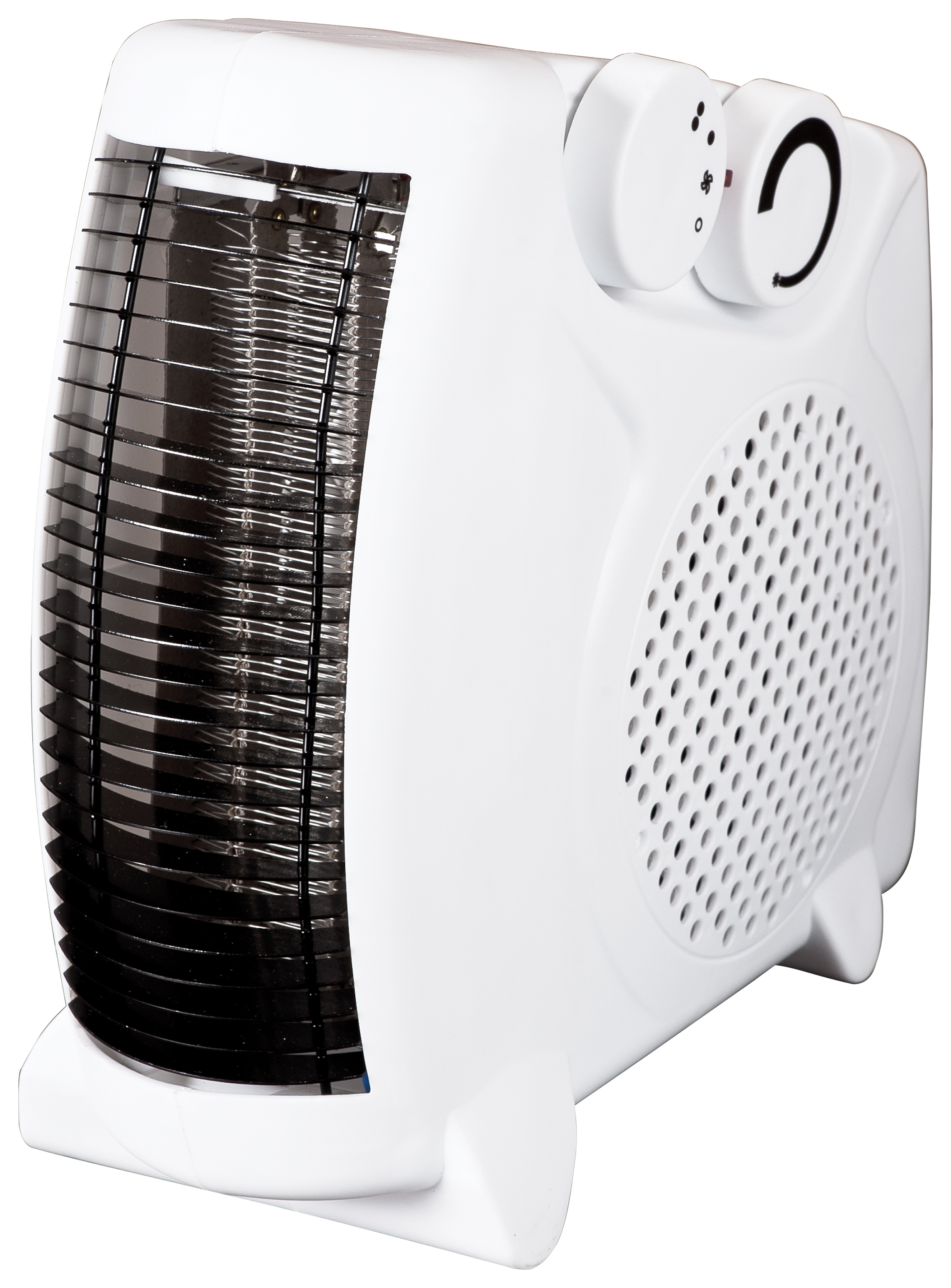 Fine Elements 2kW Flat Fan Heater - White