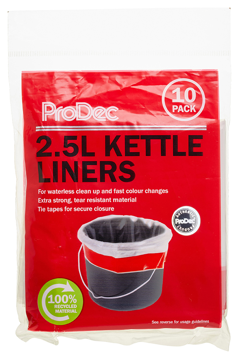 ProDec 2.5L Paint Kettle Liners - Pack of 10