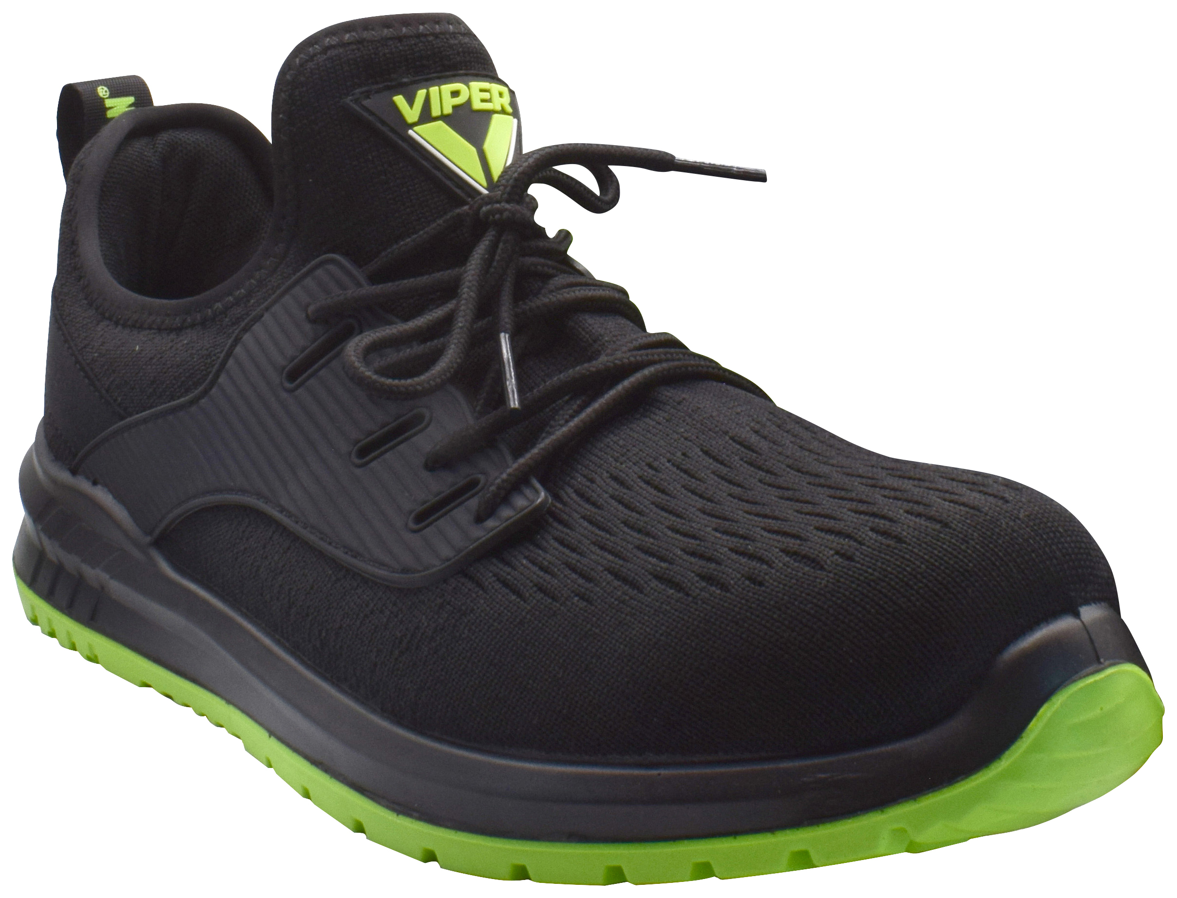 Scan Viper Black Safety Trainer - Size 8