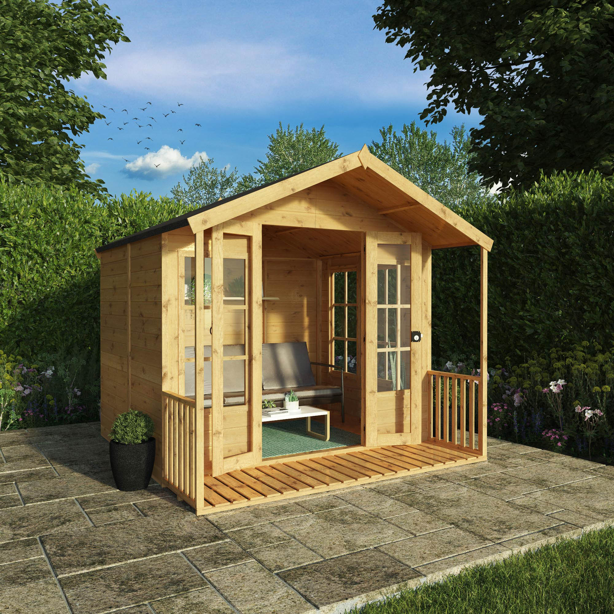 Mercia Premium Wessex Summerhouse - 8 x 8ft