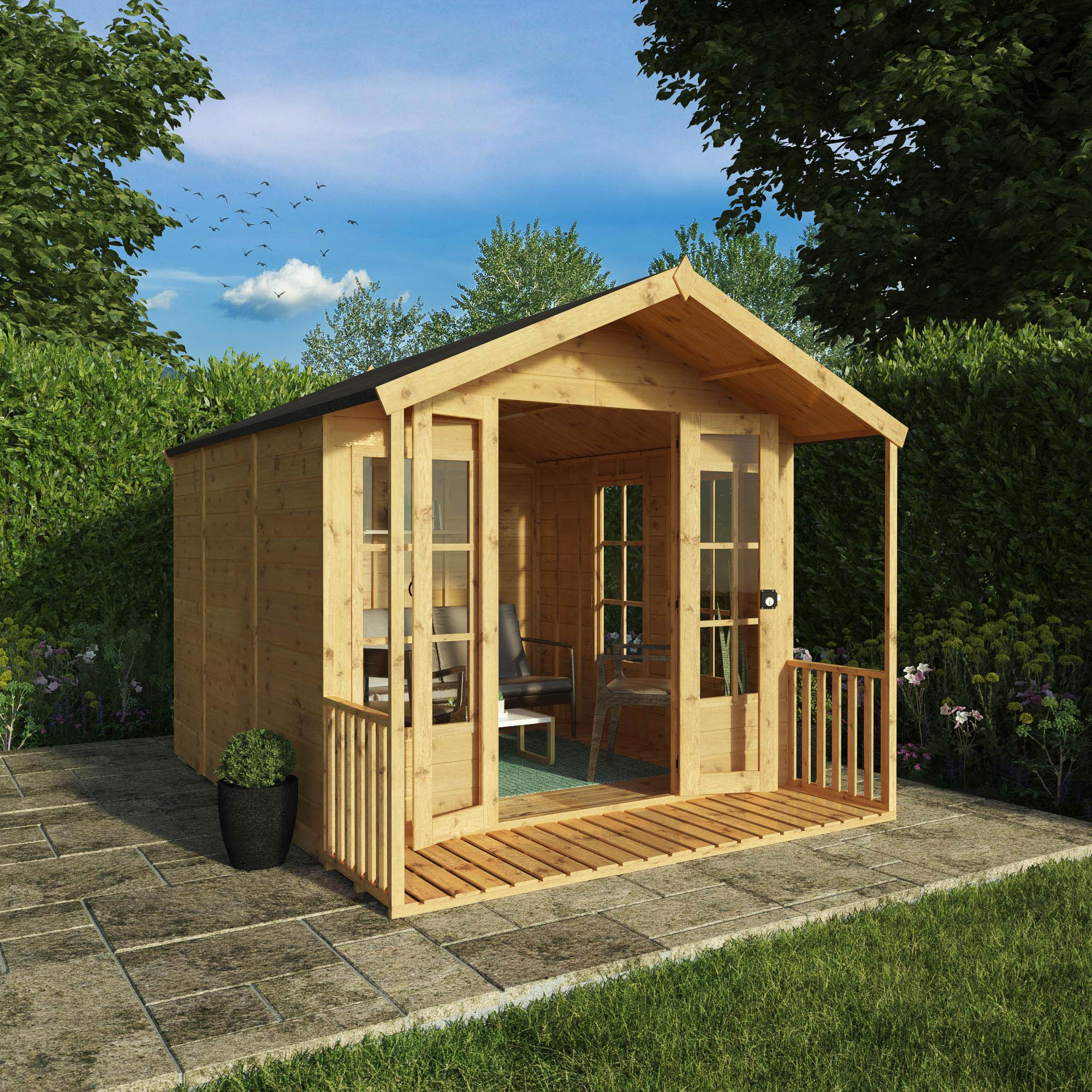 Mercia Premium Wessex Summerhouse - 10 x 8ft