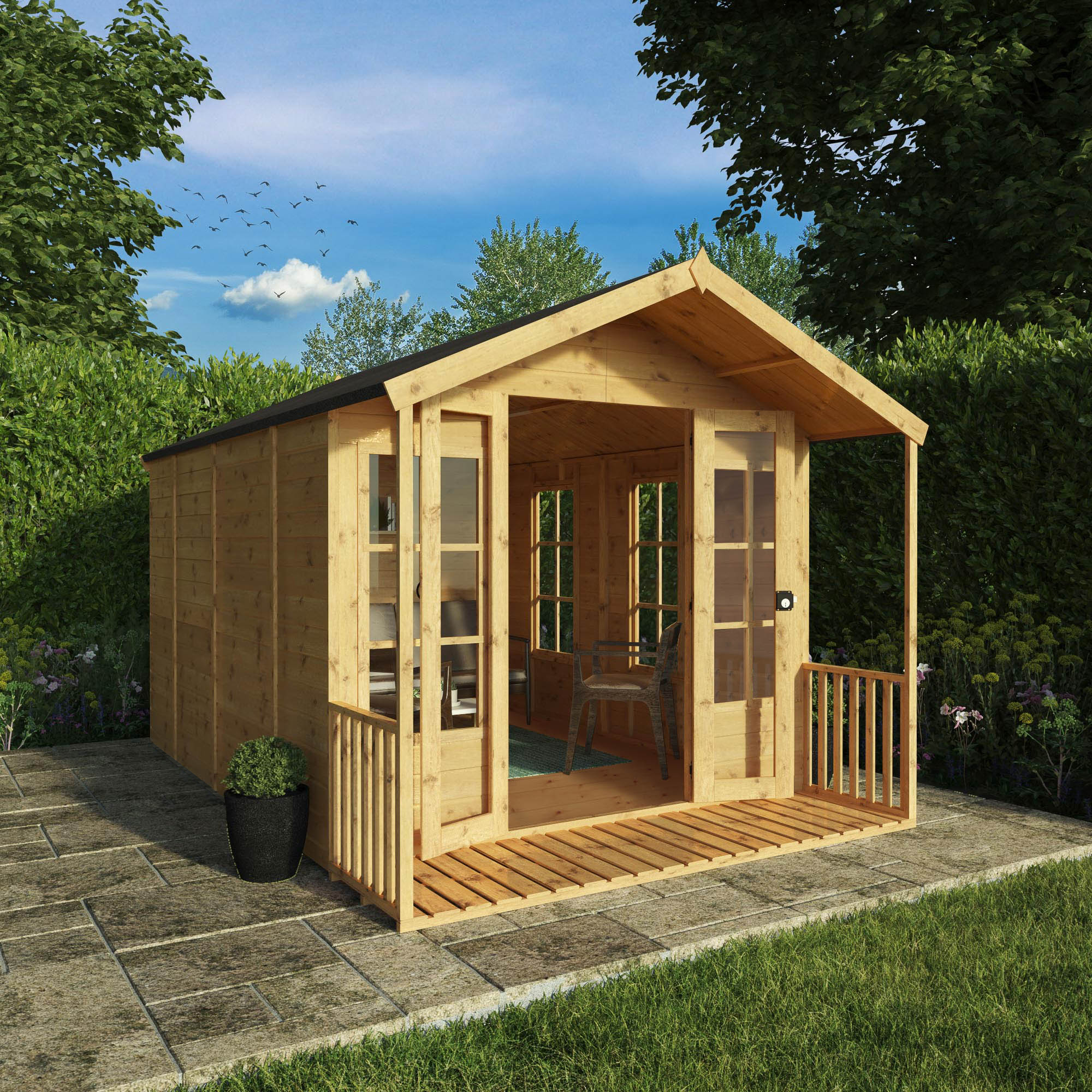 Mercia Premium Wessex Summerhouse - 12 x 8ft
