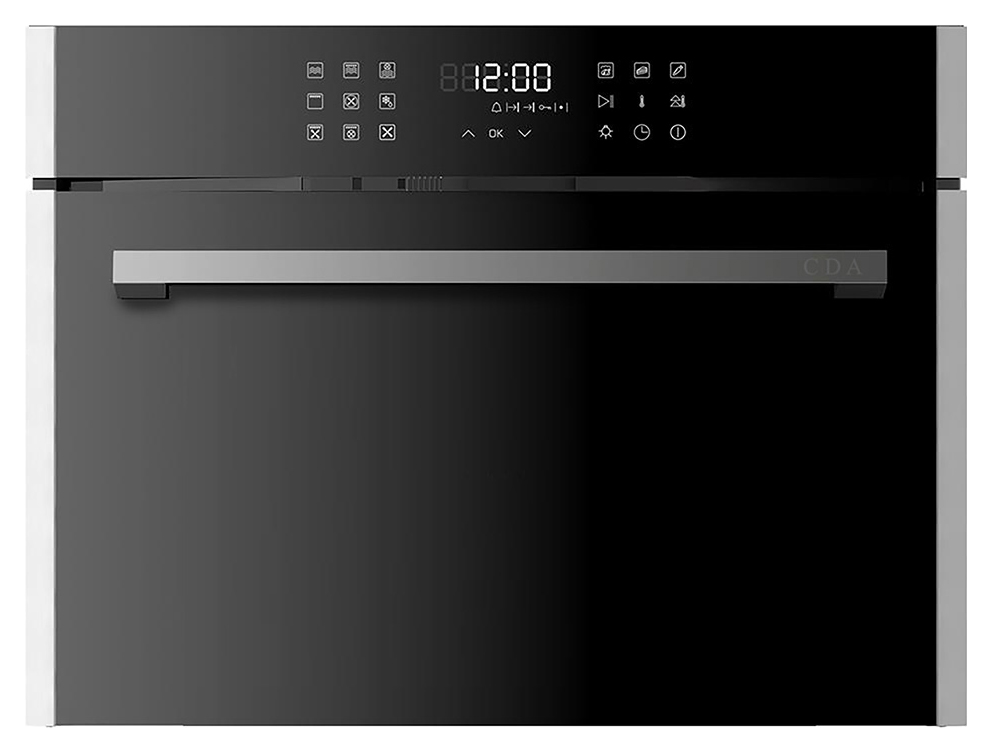CDA VK905SS Compact combination microwave, grill and fan oven, Stainless steel