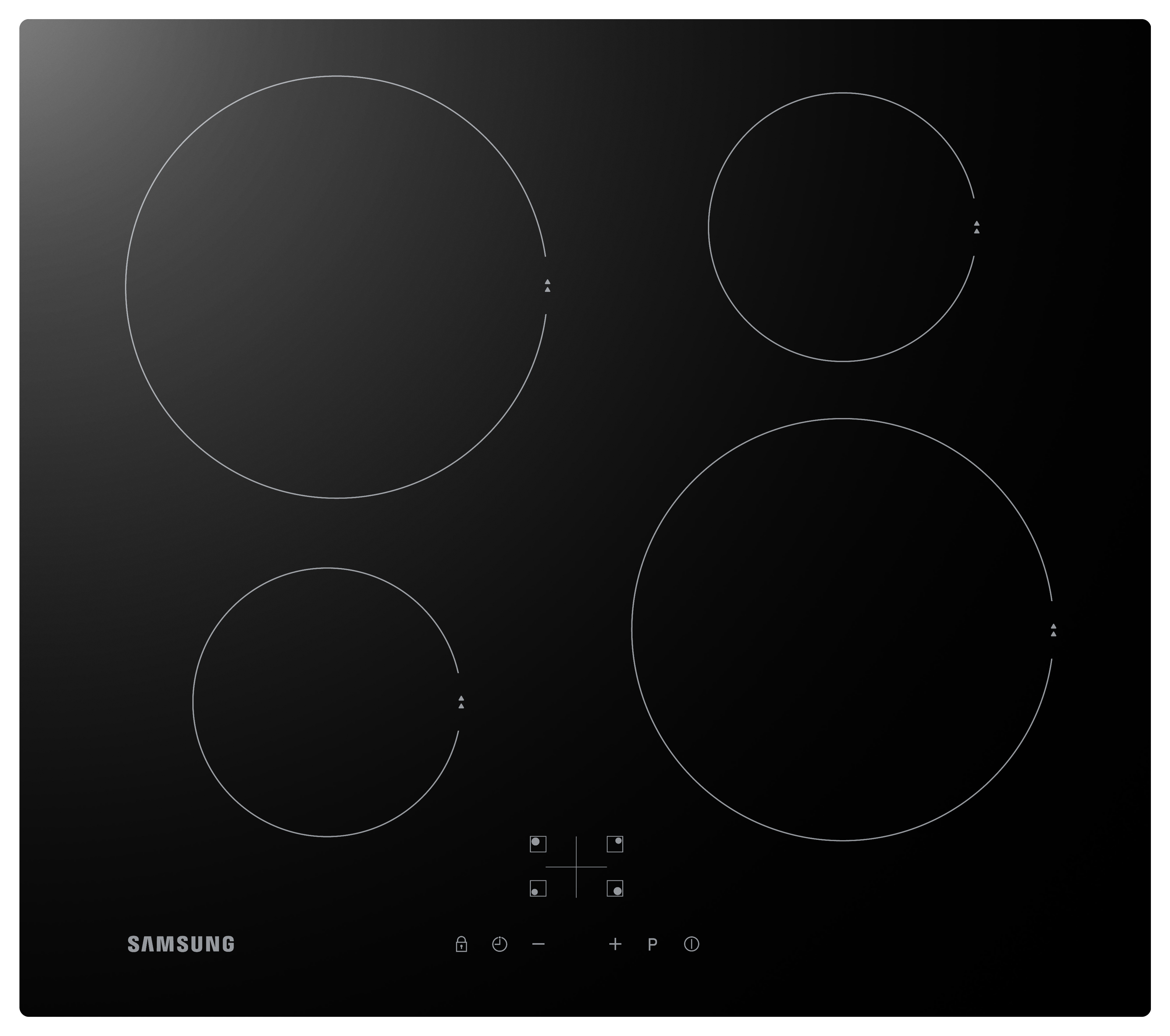 Samsung Series 3 NZ64F3NM1AB/UR Induction Hob - Black