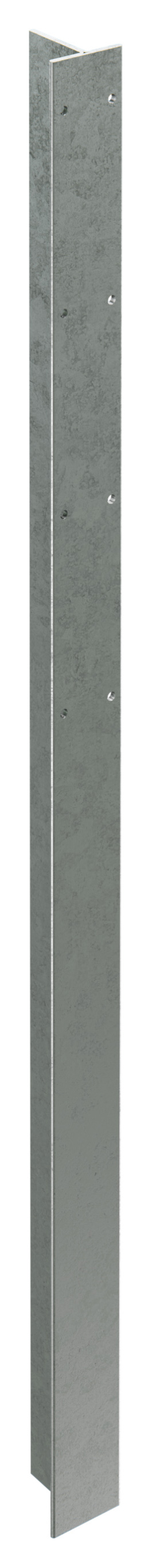 DuraPost Galvanised Intermediate Sleeper T-Post - 2.0m